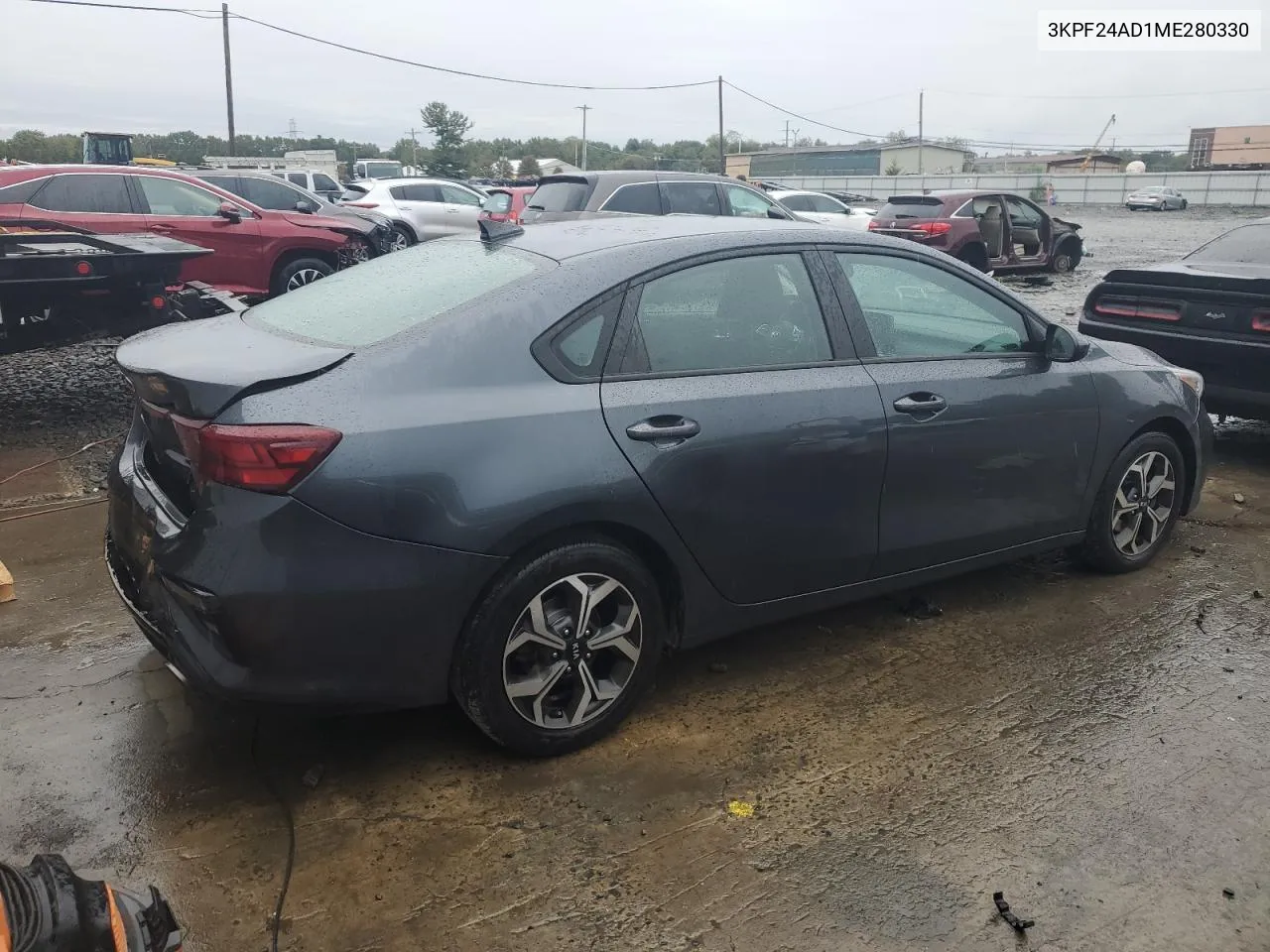 2021 Kia Forte Fe VIN: 3KPF24AD1ME280330 Lot: 73223664