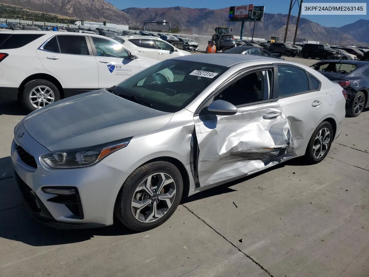 2021 Kia Forte Fe VIN: 3KPF24AD9ME263145 Lot: 73527314