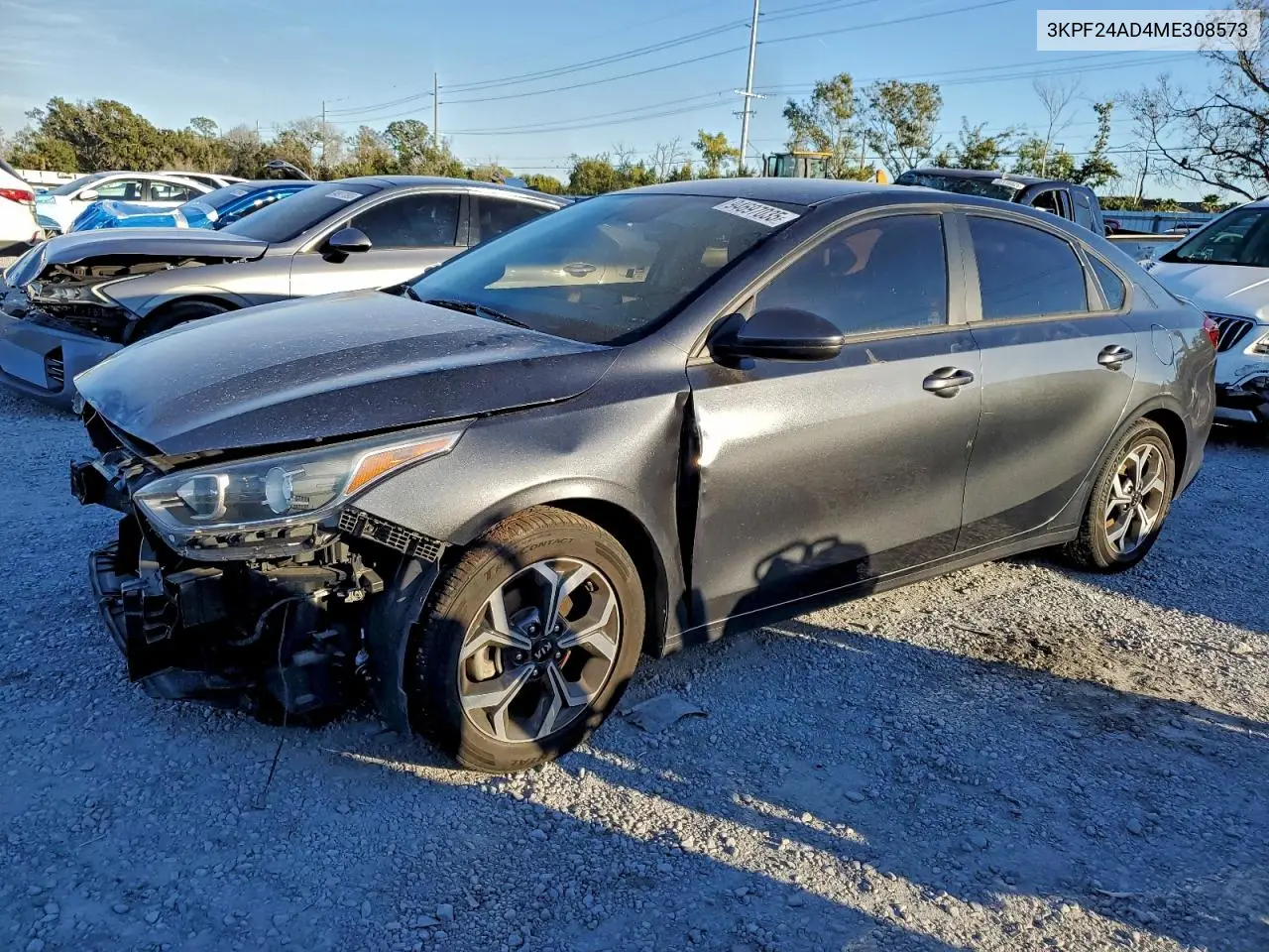 3KPF24AD4ME308573 2021 Kia Forte Fe