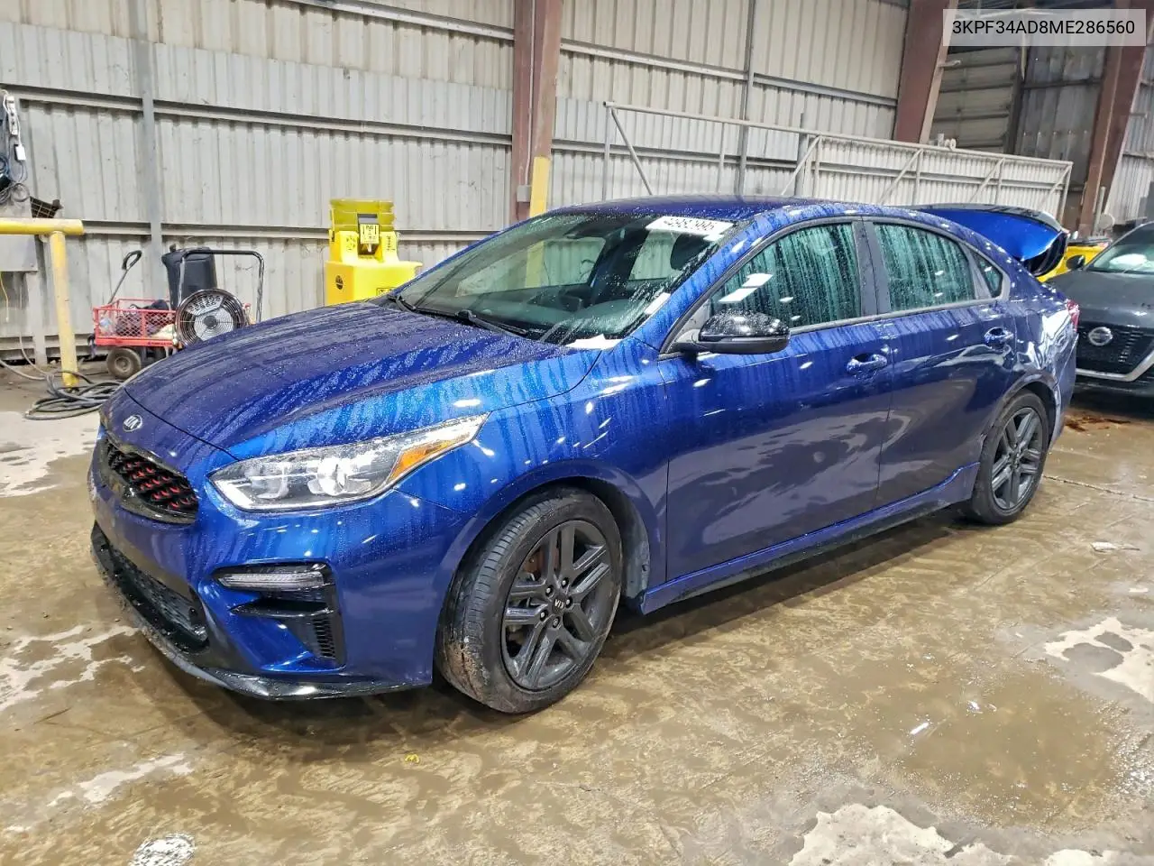 3KPF34AD8ME286560 2021 Kia Forte Gt Line