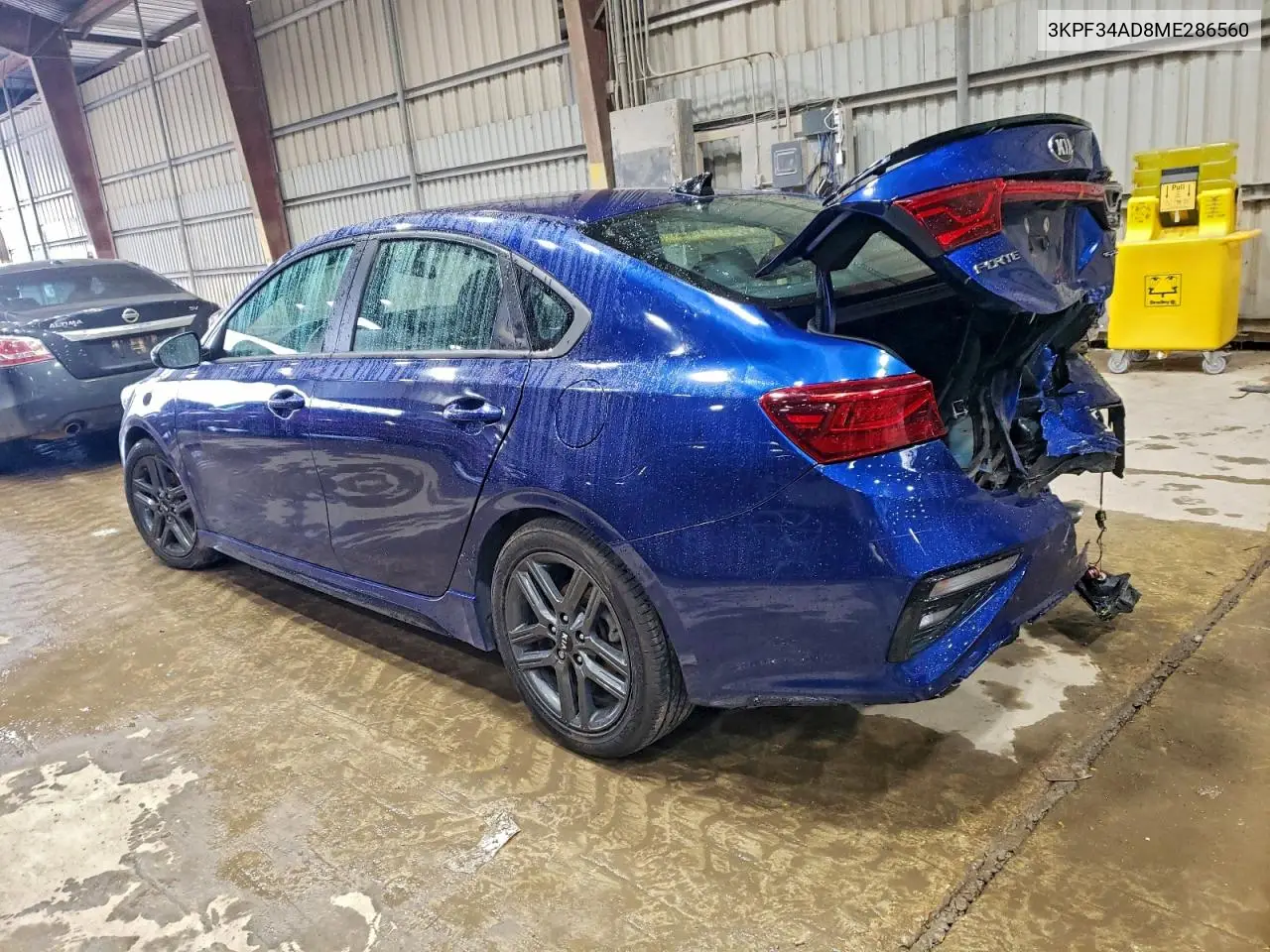 3KPF34AD8ME286560 2021 Kia Forte Gt Line