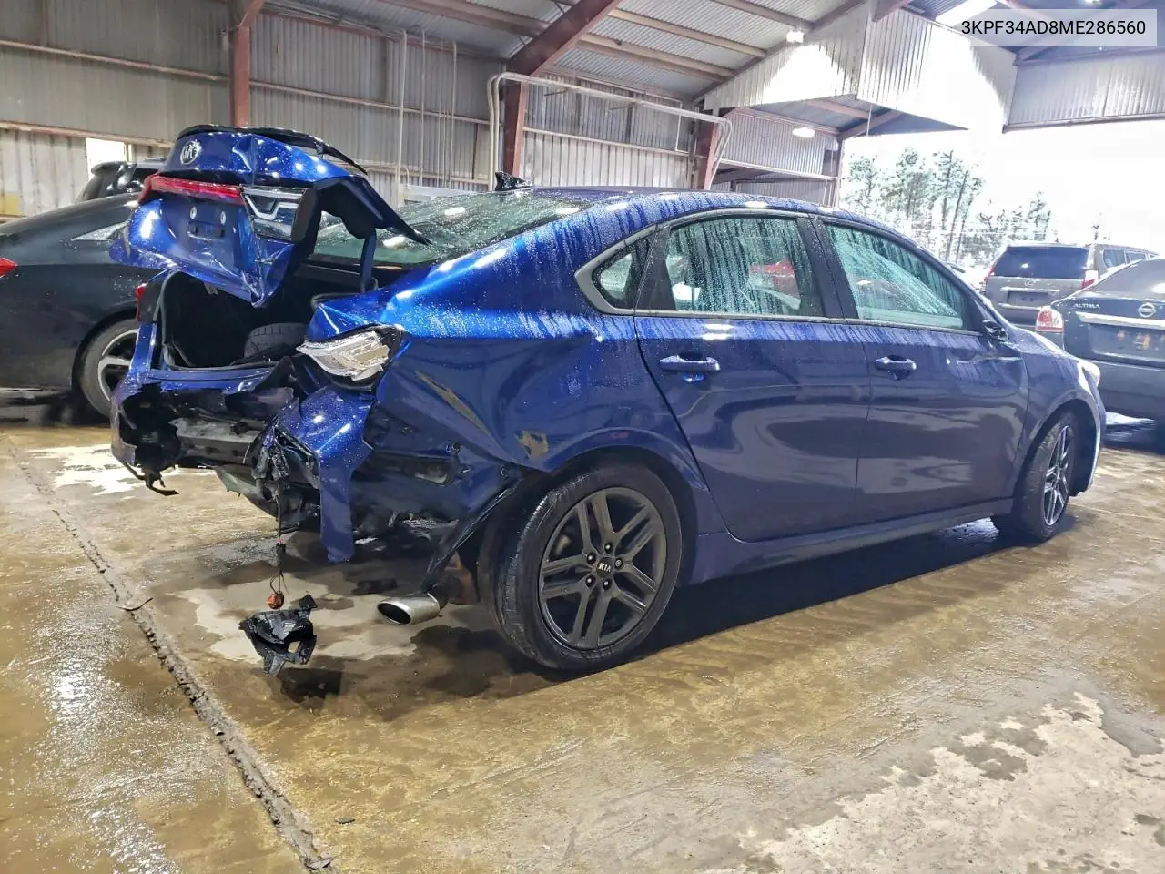 3KPF34AD8ME286560 2021 Kia Forte Gt Line