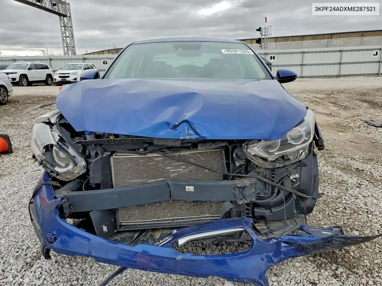 3KPF24ADXME287521 2021 Kia Forte Fe