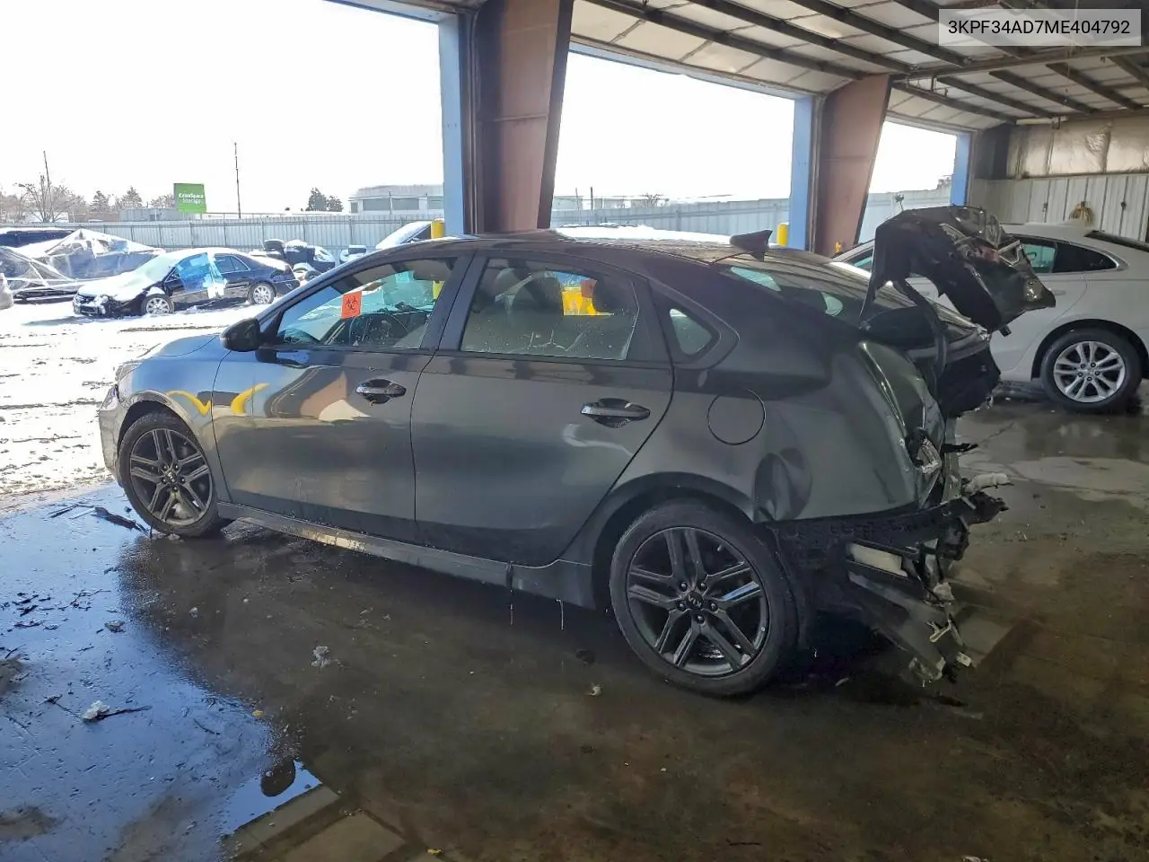 3KPF34AD7ME404792 2021 Kia Forte Gt Line