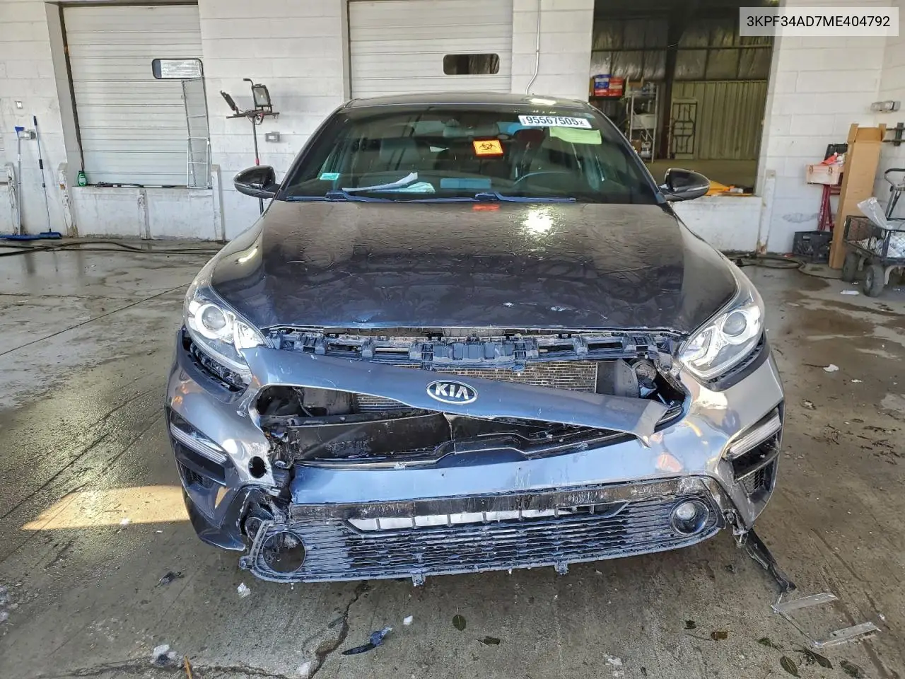 3KPF34AD7ME404792 2021 Kia Forte Gt Line