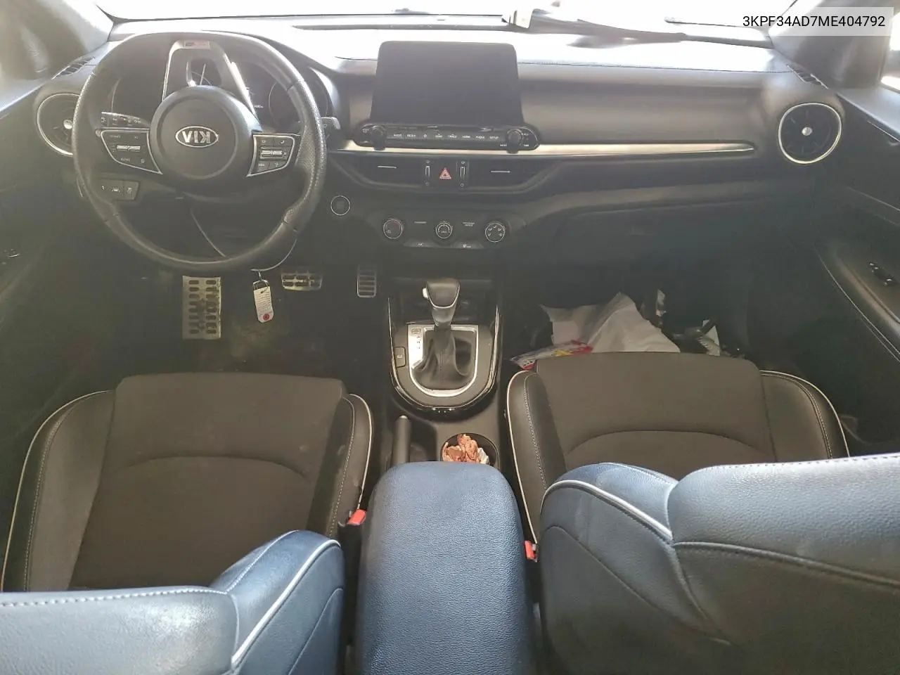3KPF34AD7ME404792 2021 Kia Forte Gt Line