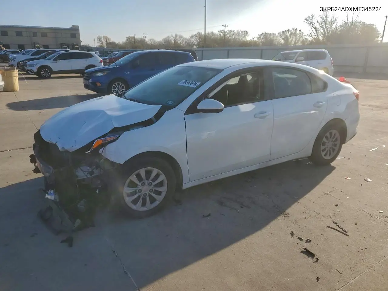 3KPF24ADXME345224 2021 Kia Forte Fe