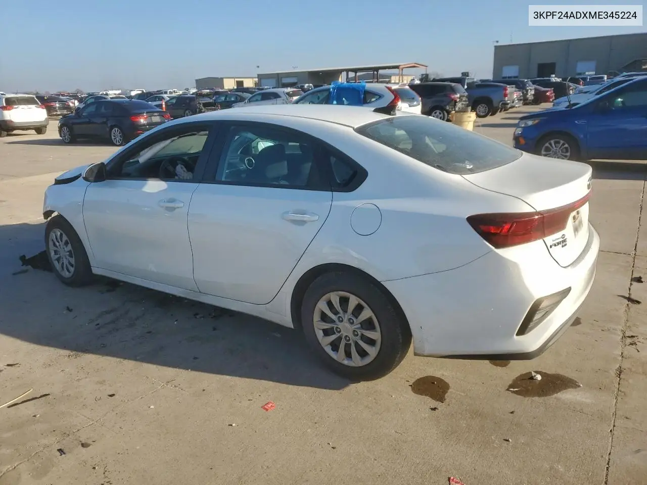 3KPF24ADXME345224 2021 Kia Forte Fe