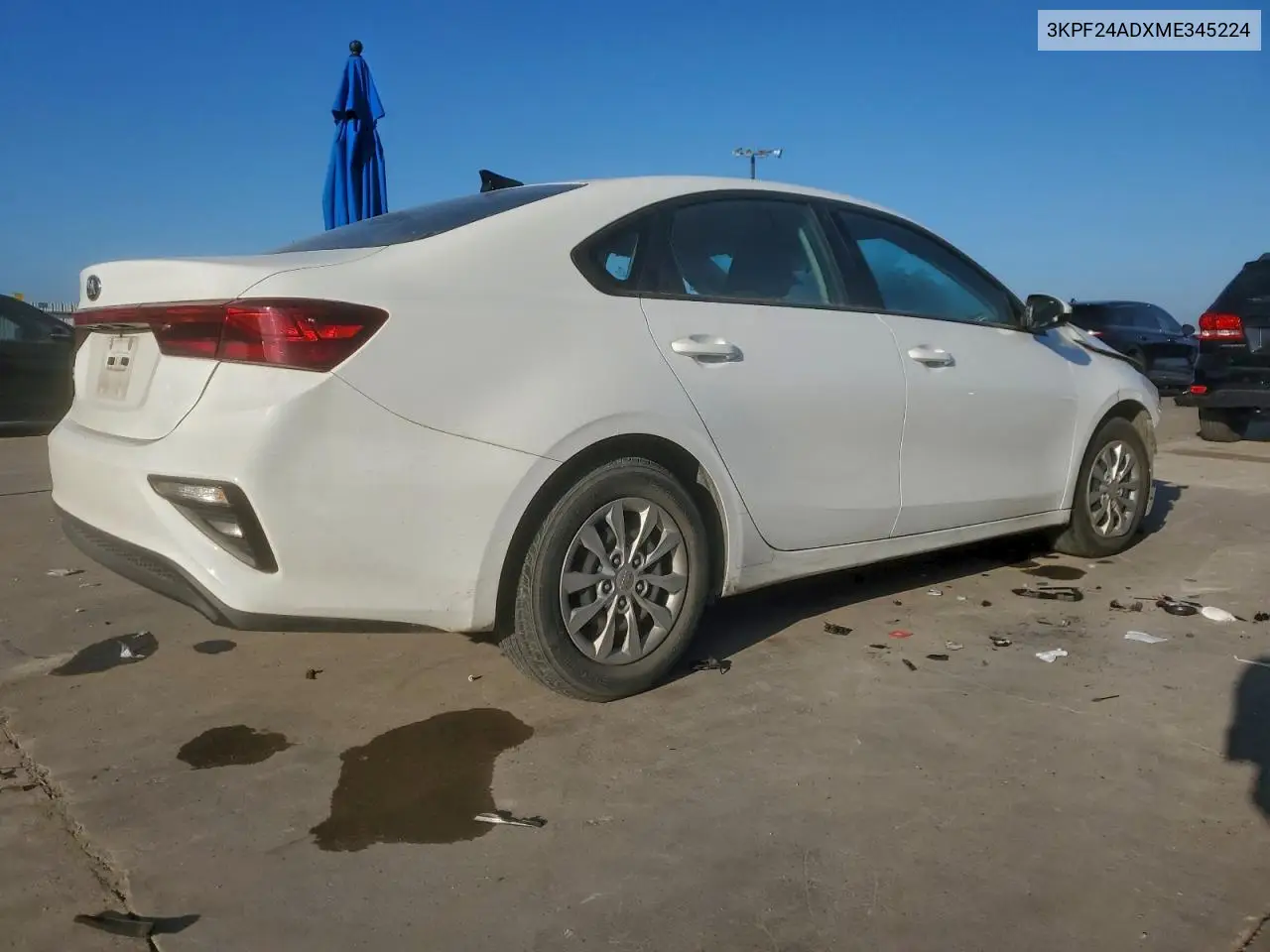3KPF24ADXME345224 2021 Kia Forte Fe