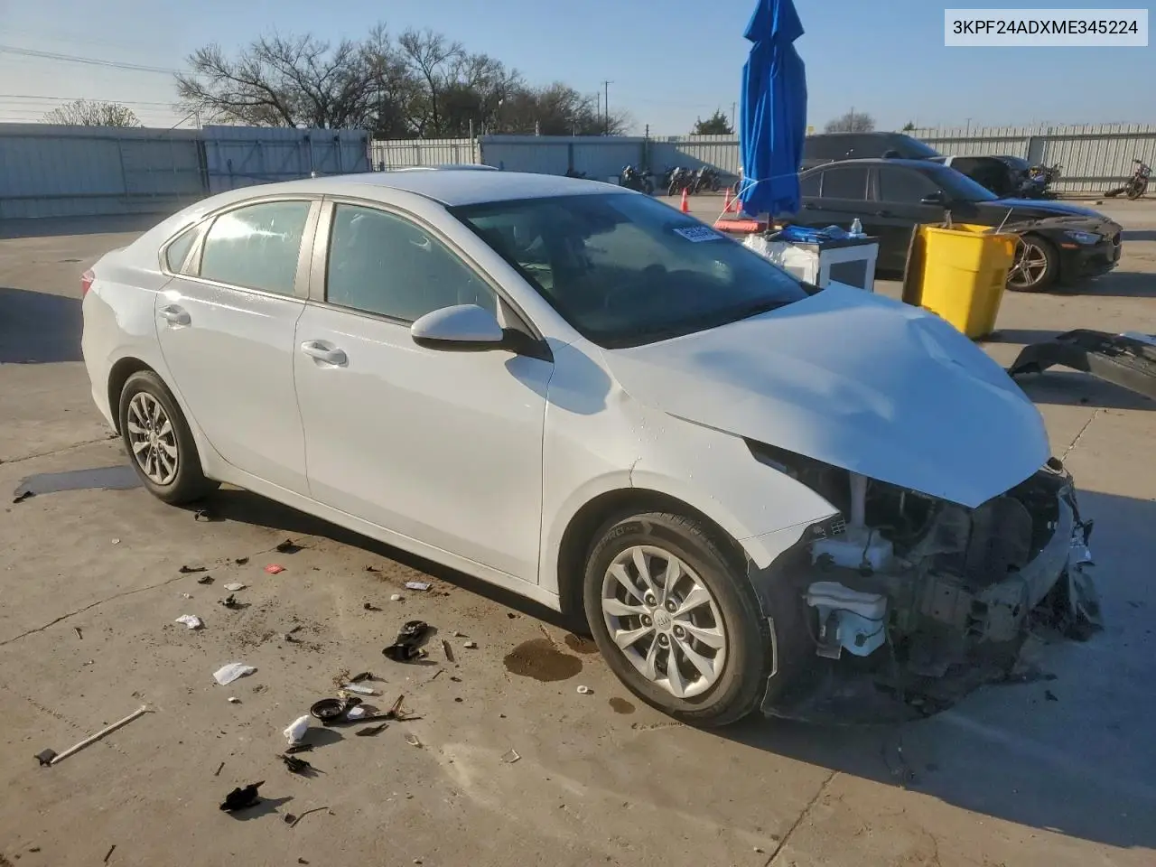 3KPF24ADXME345224 2021 Kia Forte Fe