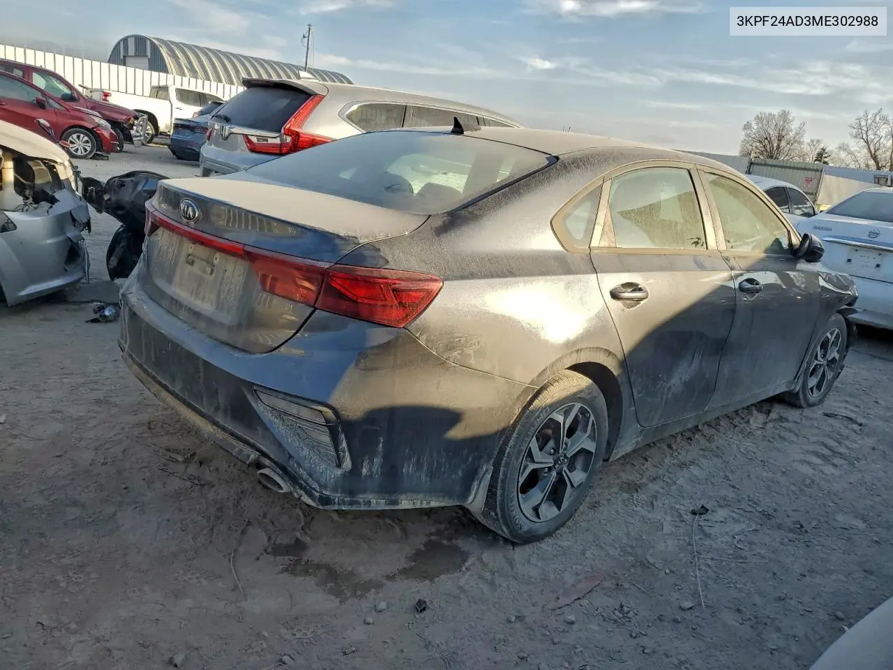 3KPF24AD3ME302988 2021 Kia Forte Fe