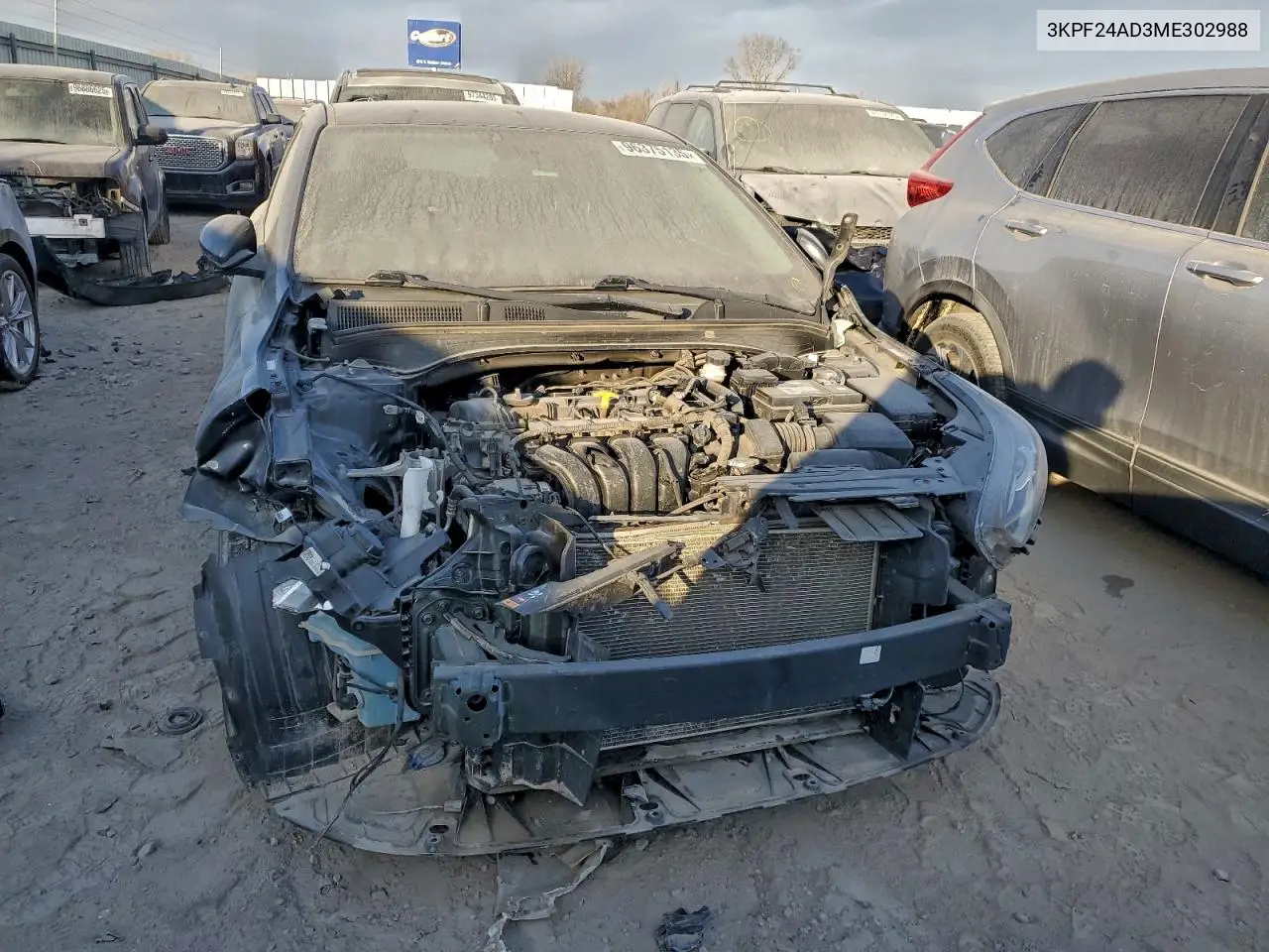 3KPF24AD3ME302988 2021 Kia Forte Fe