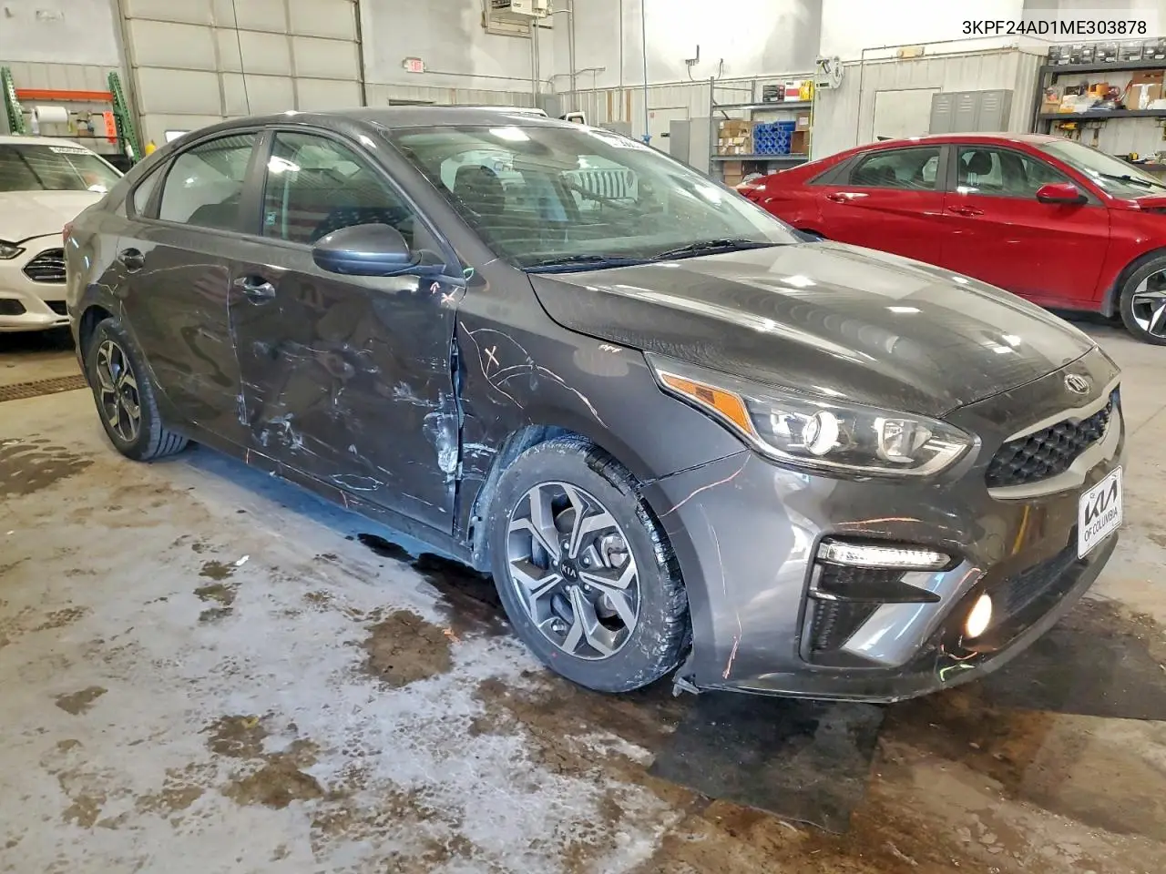 3KPF24AD1ME303878 2021 Kia Forte Fe