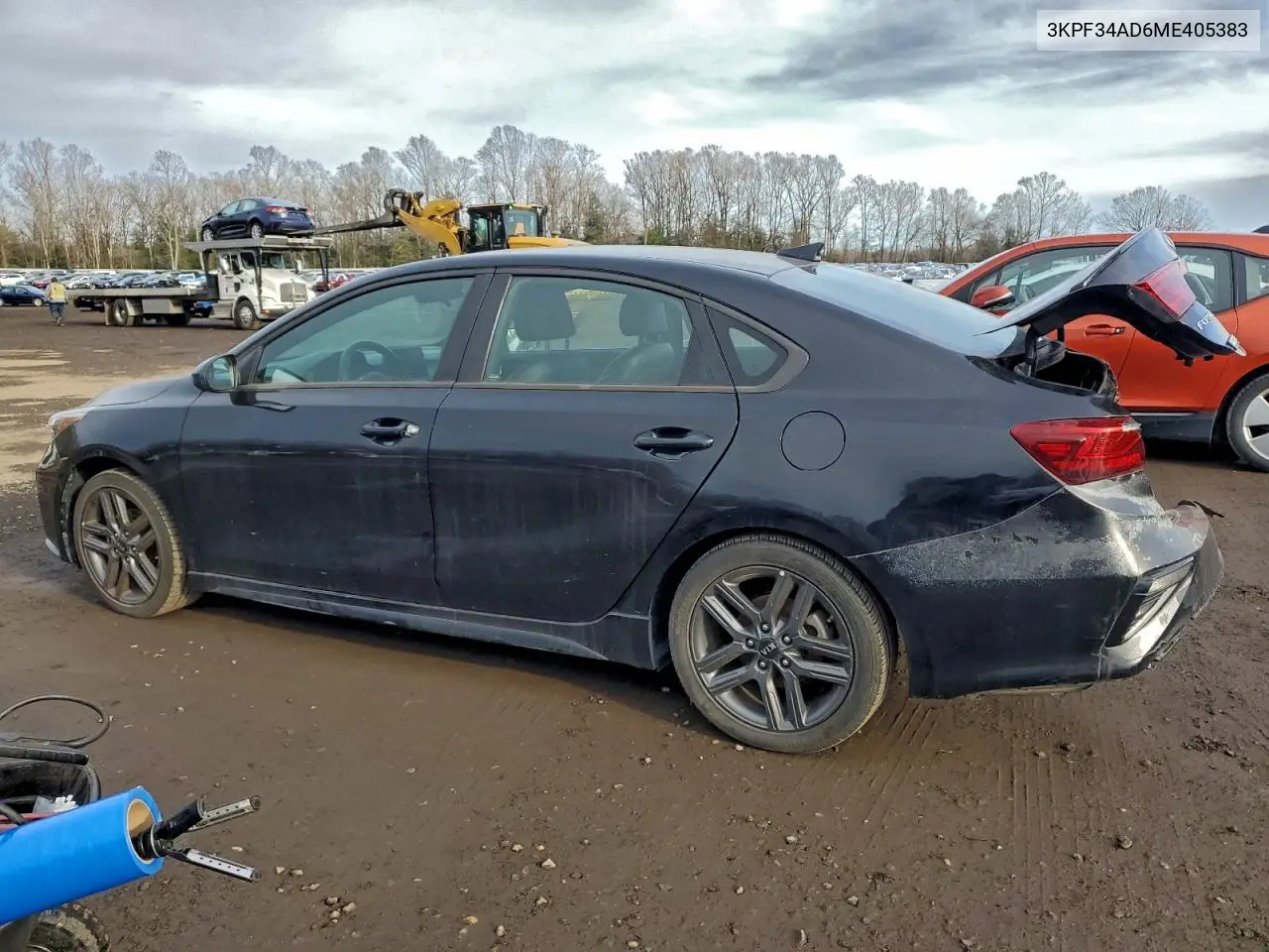 3KPF34AD6ME405383 2021 Kia Forte Gt Line
