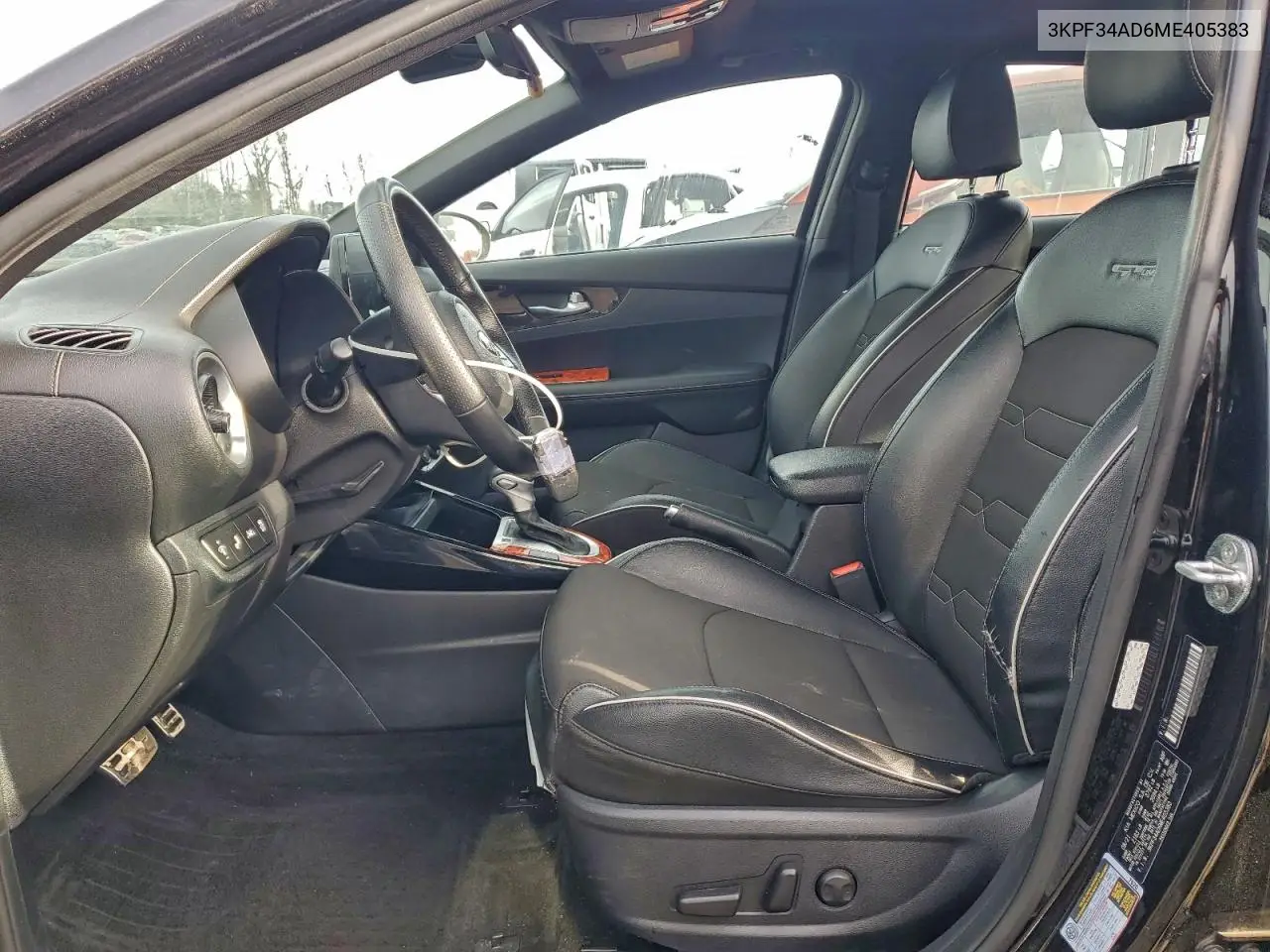 3KPF34AD6ME405383 2021 Kia Forte Gt Line