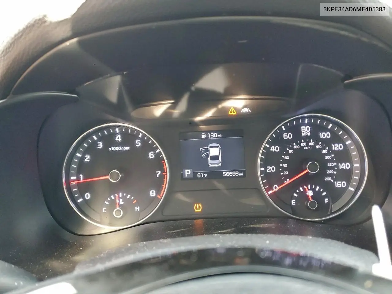 3KPF34AD6ME405383 2021 Kia Forte Gt Line