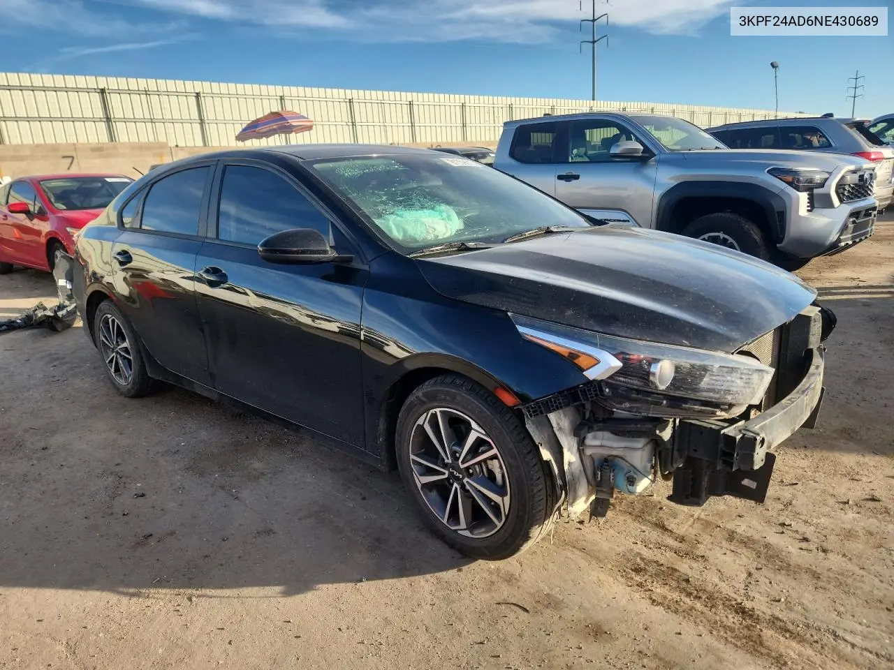 3KPF24AD6NE430689 2022 Kia Forte Fe