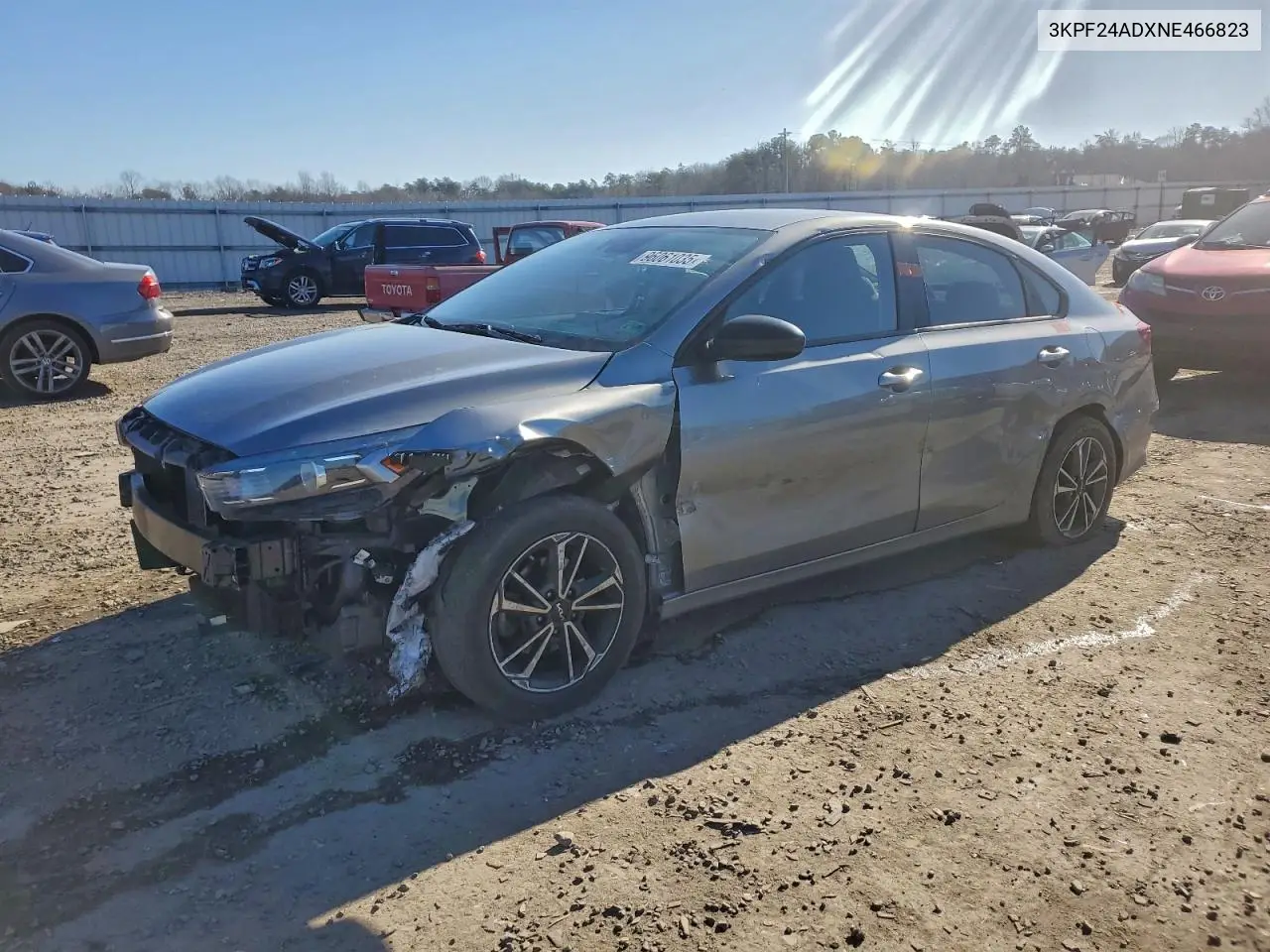 3KPF24ADXNE466823 2022 Kia Forte Fe