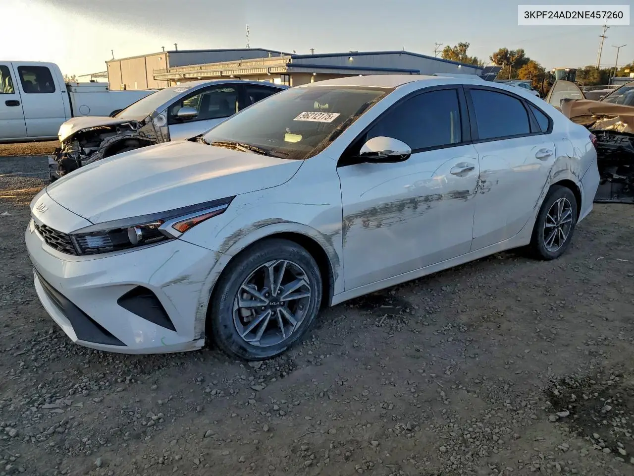 3KPF24AD2NE457260 2022 Kia Forte Fe