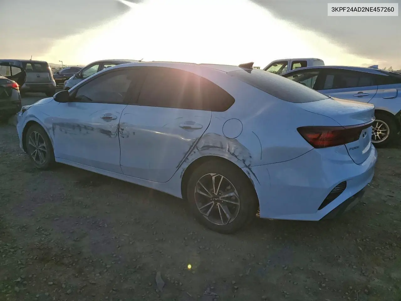 3KPF24AD2NE457260 2022 Kia Forte Fe