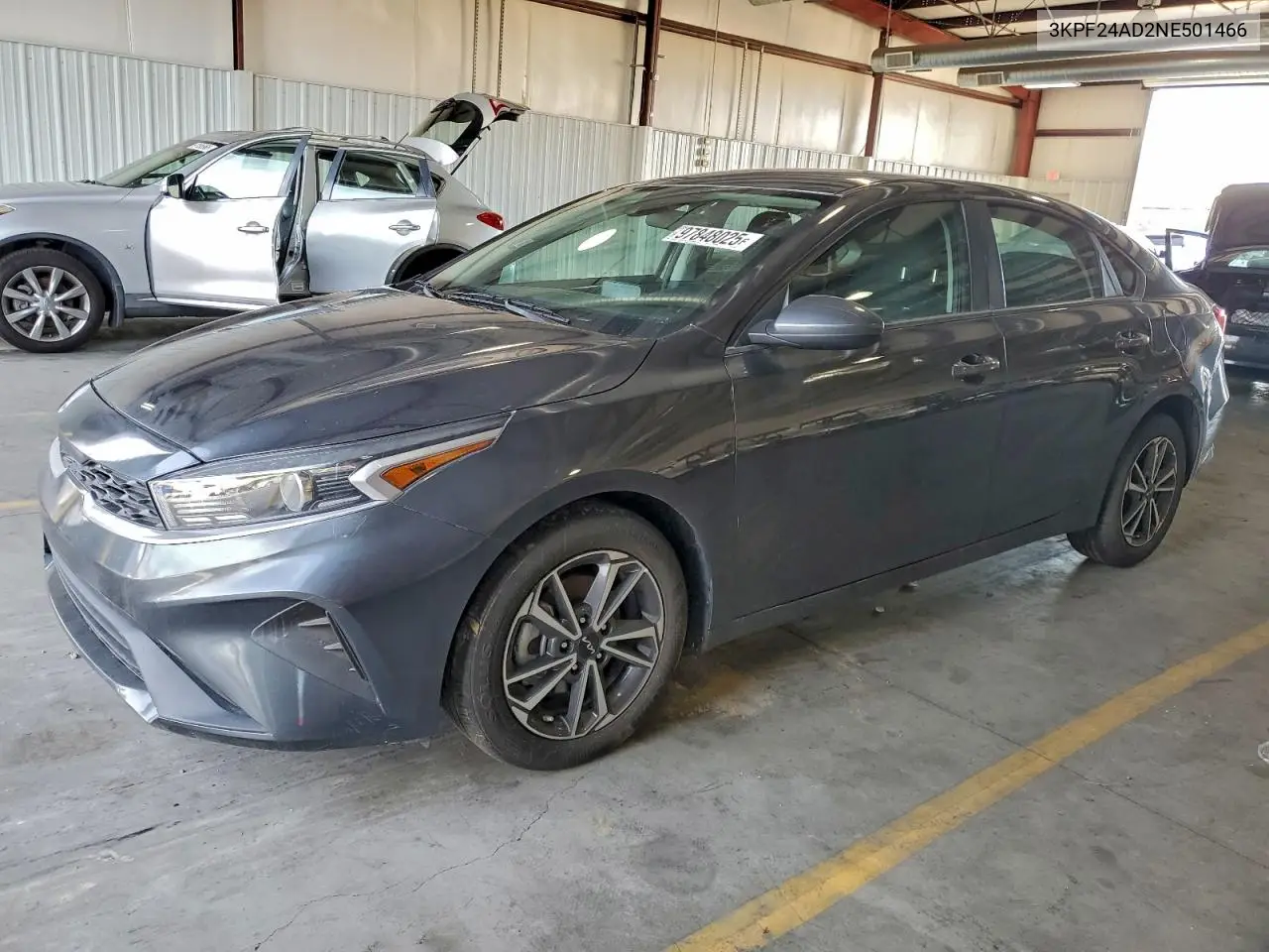 3KPF24AD2NE501466 2022 Kia Forte Fe