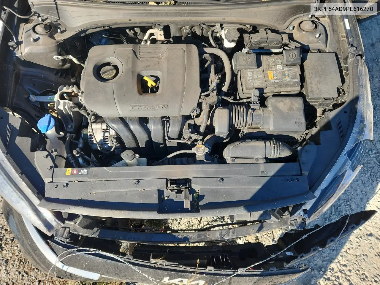 3KPF54AD9PE616270 2023 Kia Forte Gt Line