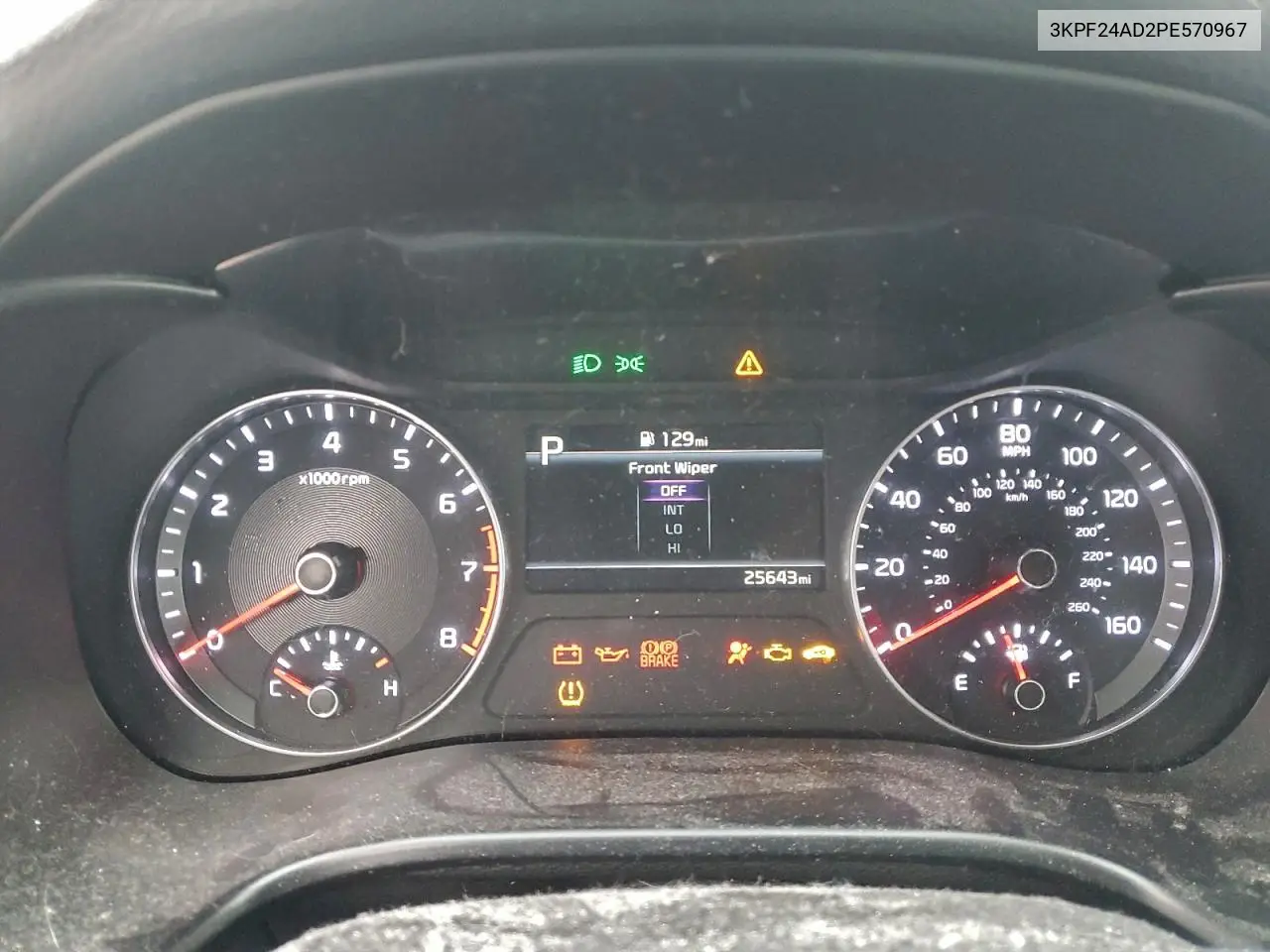 3KPF24AD2PE570967 2023 Kia Forte Lx