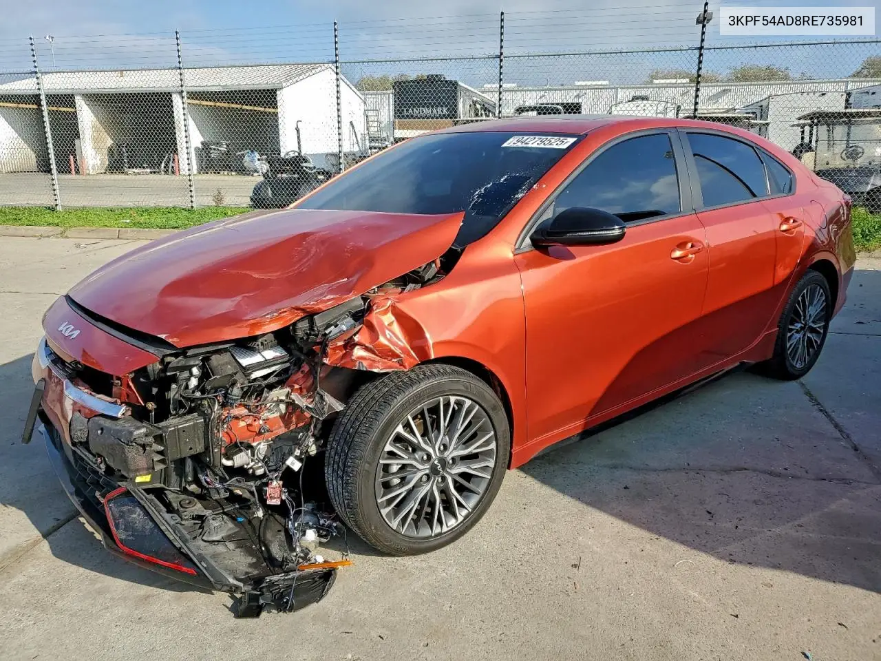 3KPF54AD8RE735981 2024 Kia Forte Gt Line