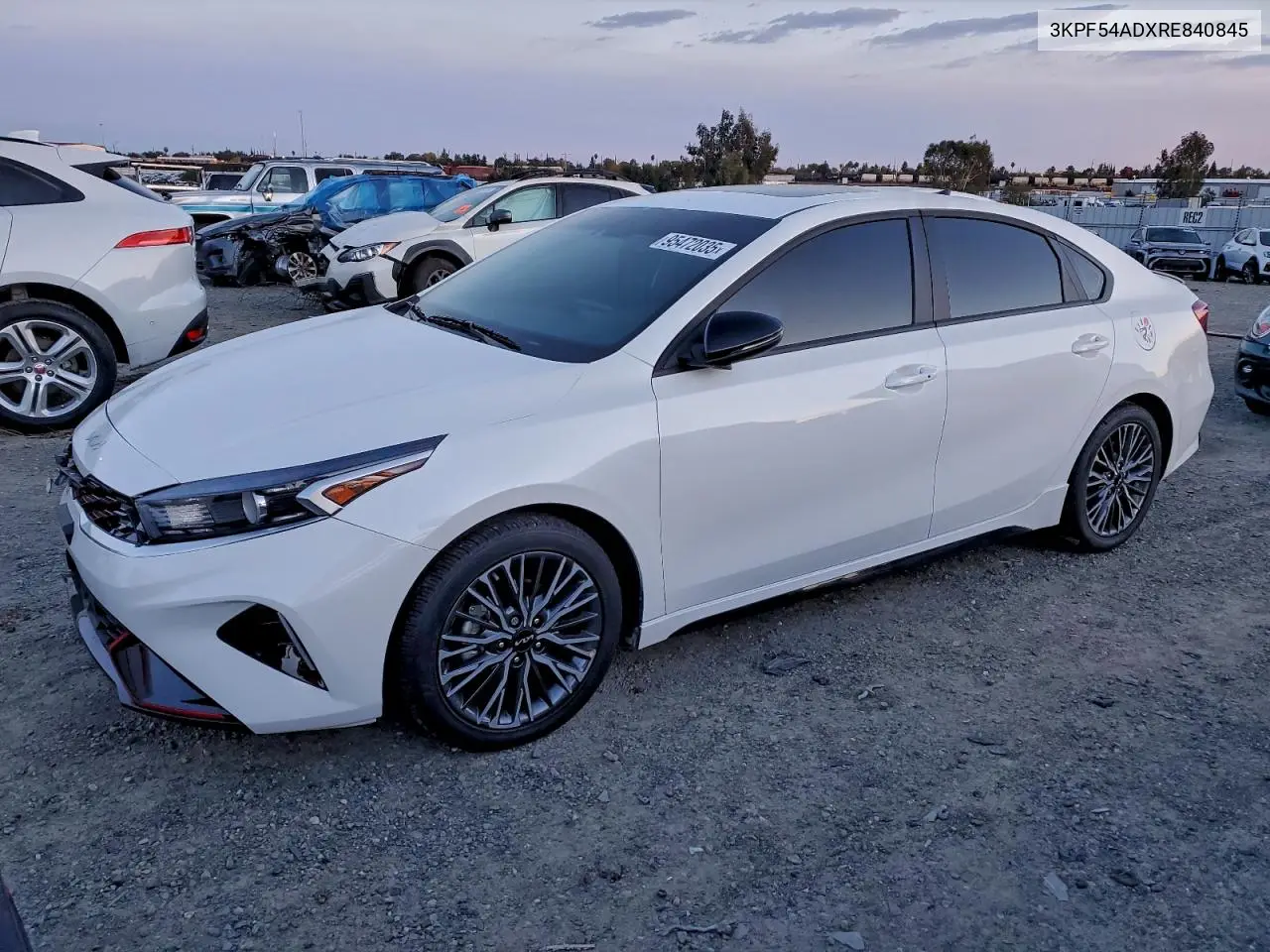 3KPF54ADXRE840845 2024 Kia Forte Gt Line