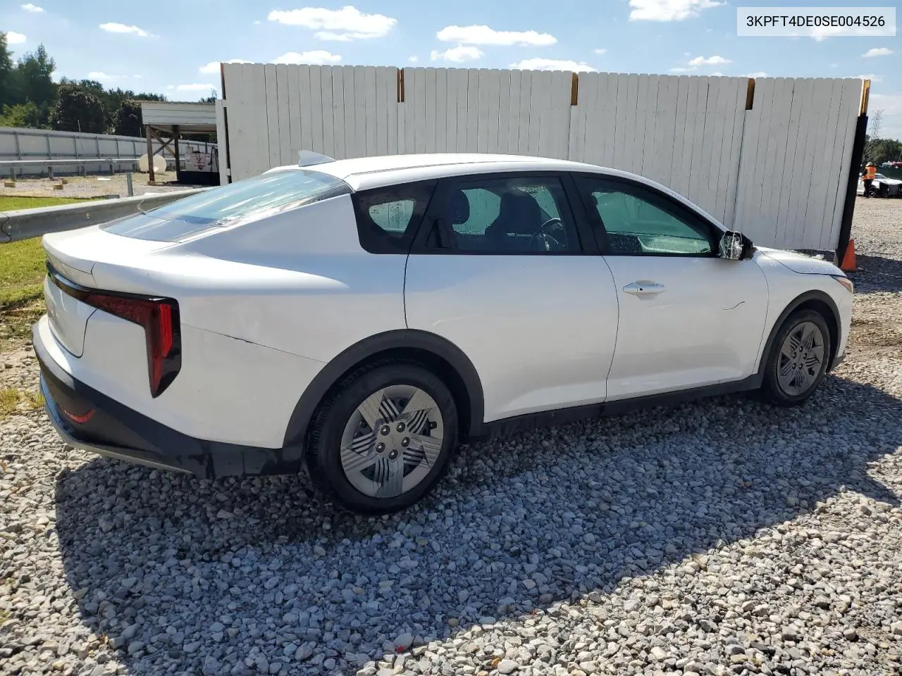 3KPFT4DE0SE004526 2025 Kia K4 Lx