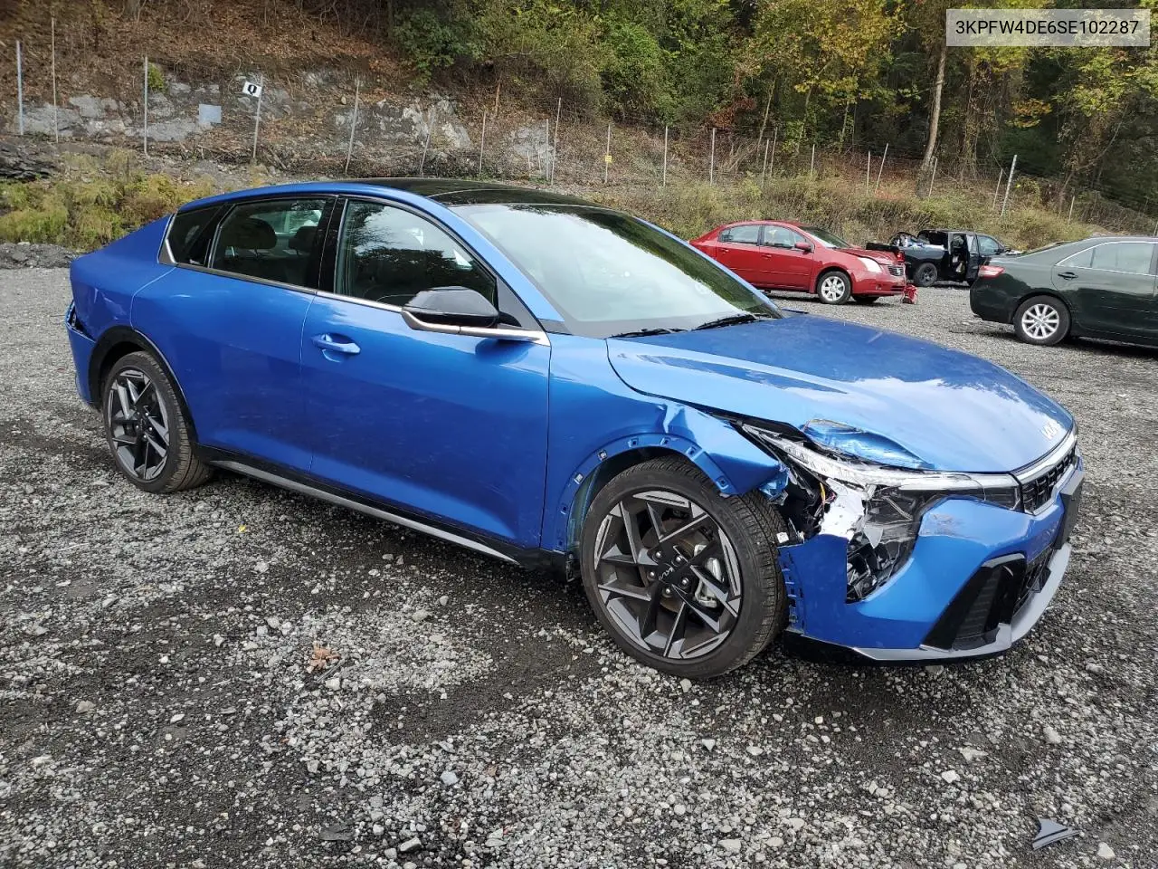 3KPFW4DE6SE102287 2025 Kia K4 Gt Line