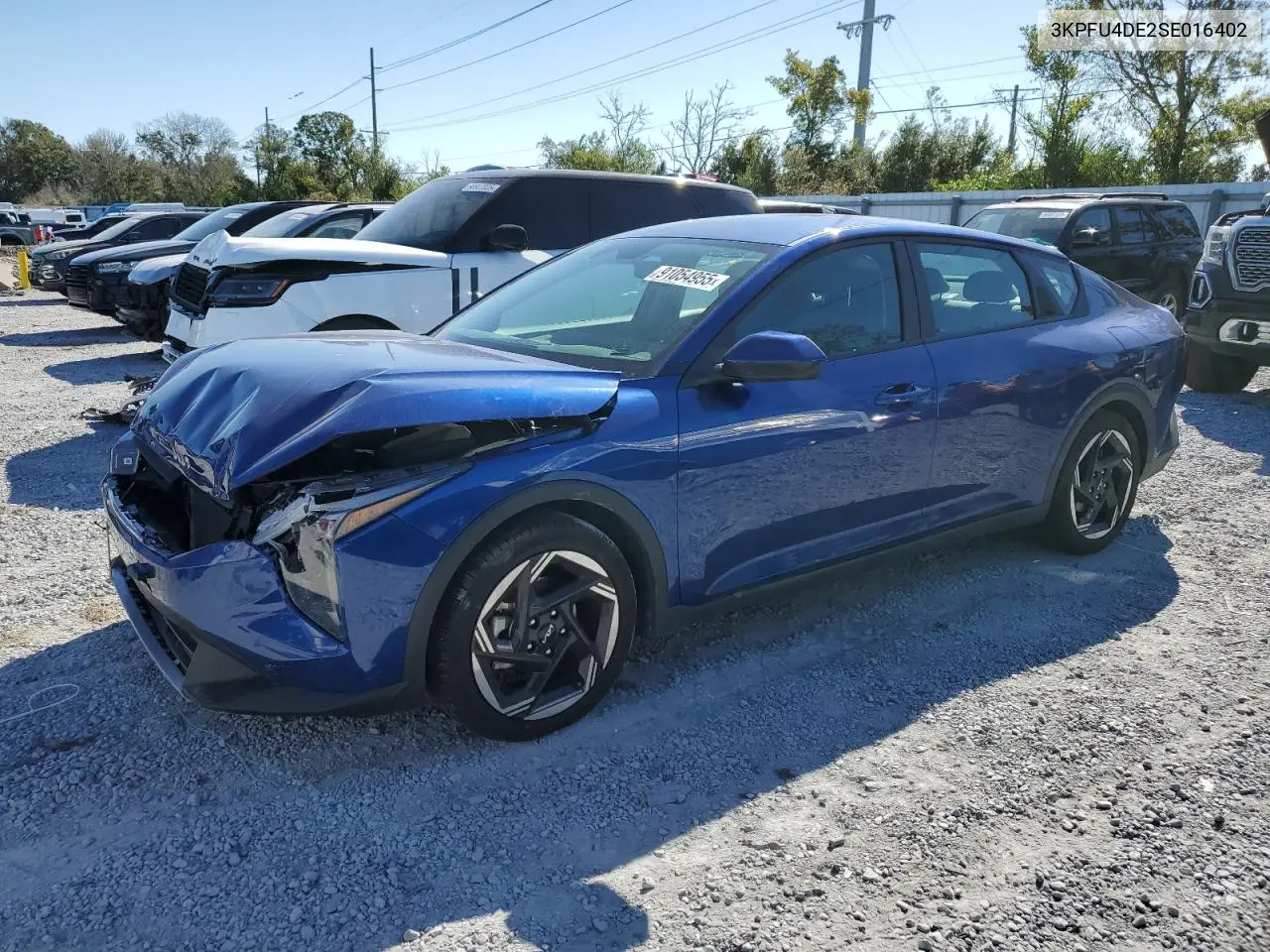 3KPFU4DE2SE016402 2025 Kia K4 Ex