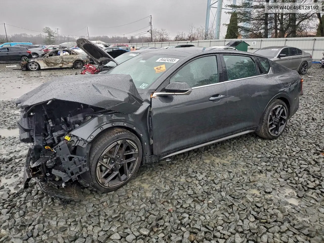 3KPFW4DE4SE128192 2025 Kia K4 Gt Line
