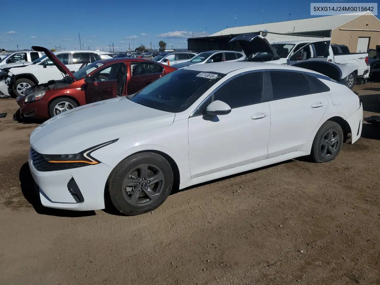 5XXG14J24MG015642 2021 Kia K5 Lxs