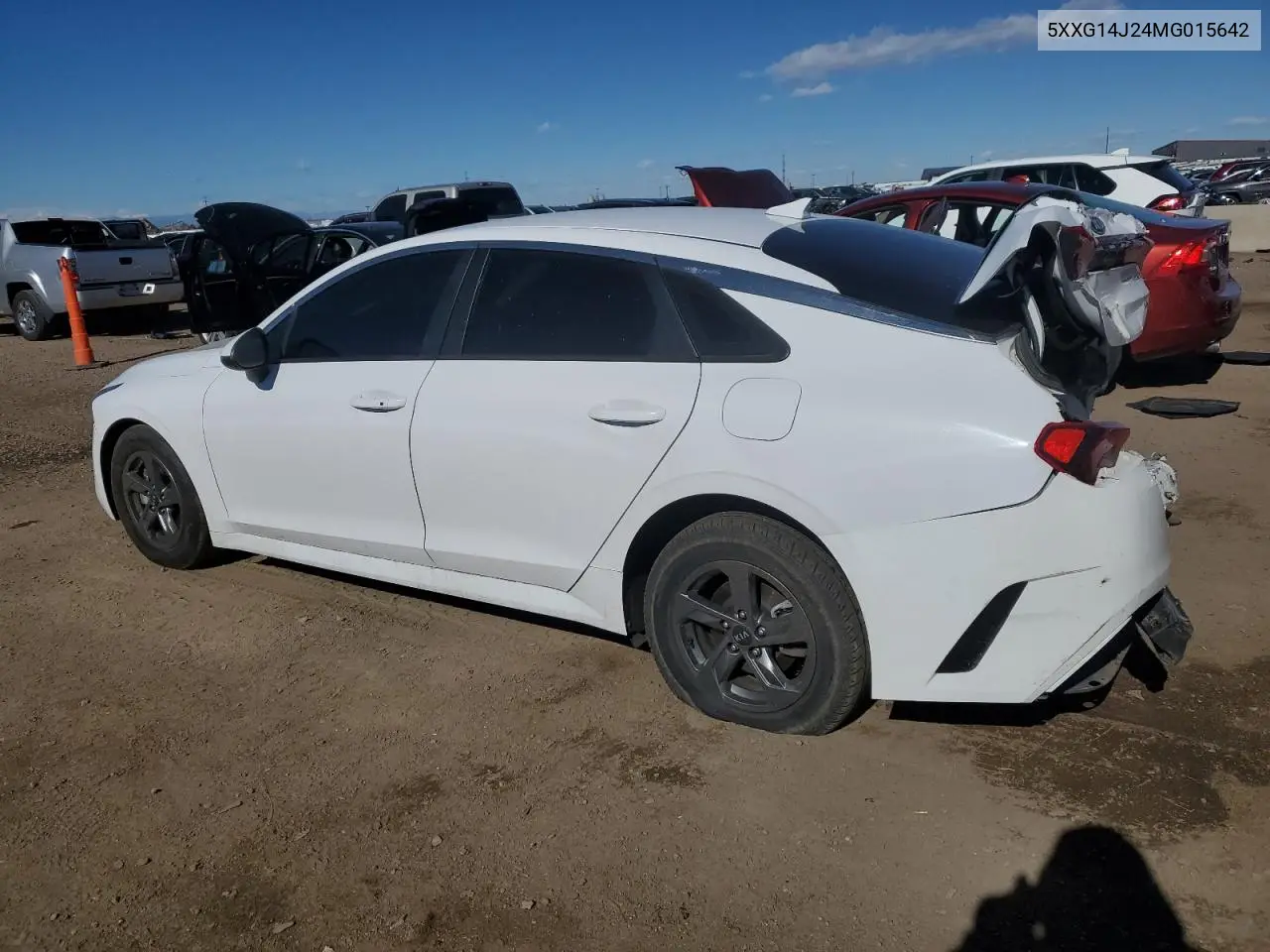 5XXG14J24MG015642 2021 Kia K5 Lxs