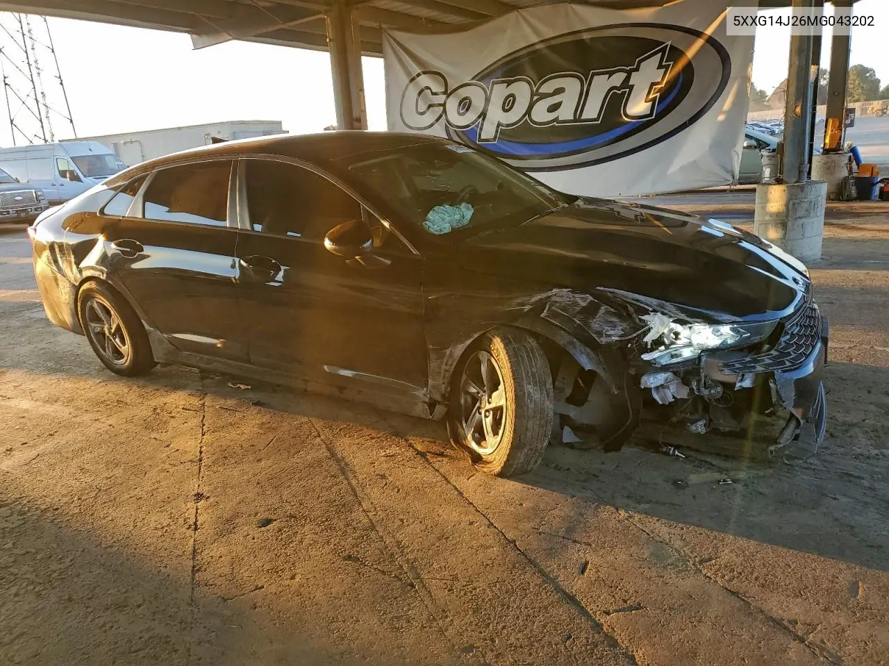 5XXG14J26MG043202 2021 Kia K5 Lxs