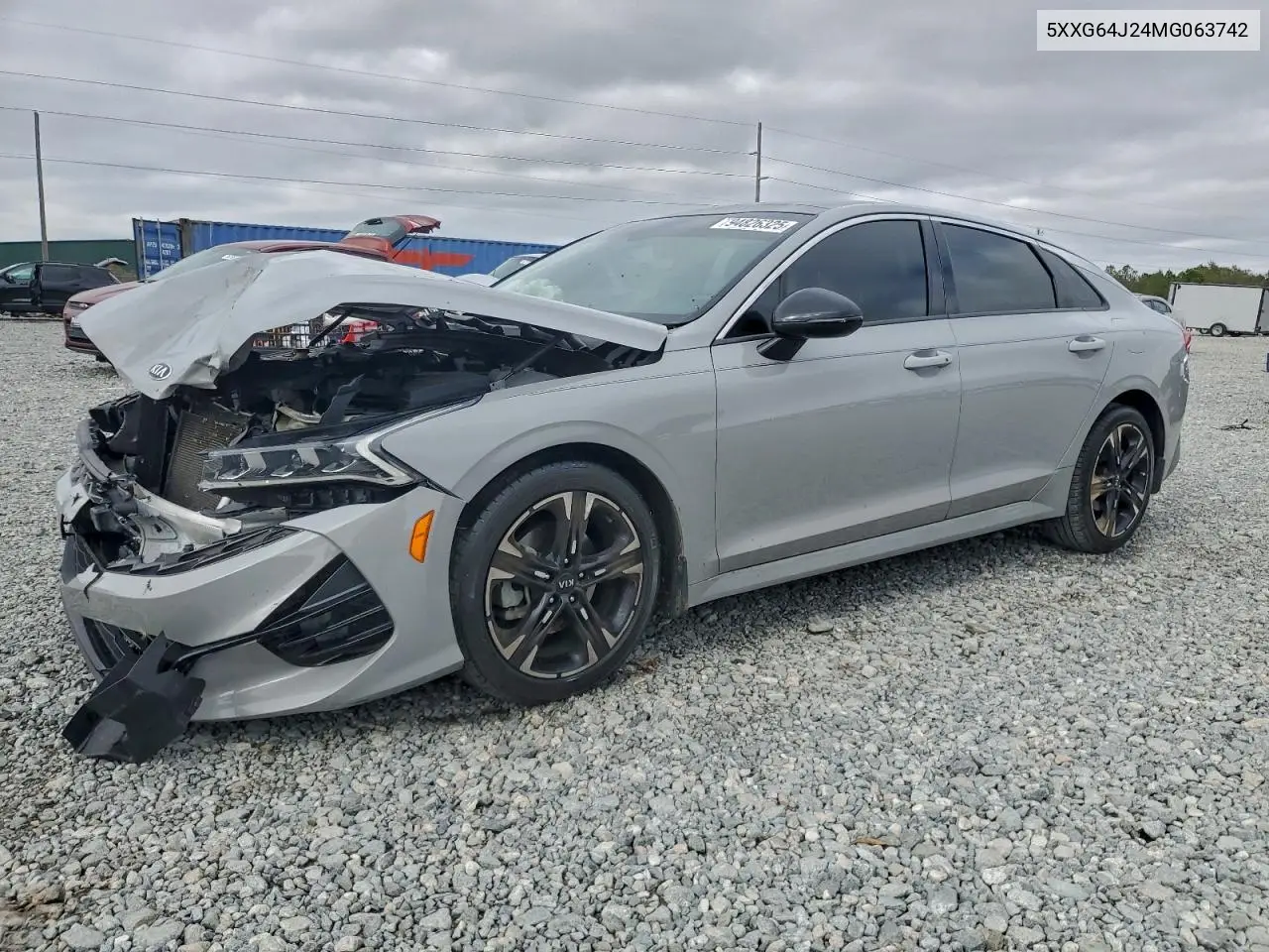 5XXG64J24MG063742 2021 Kia K5 Gt Line