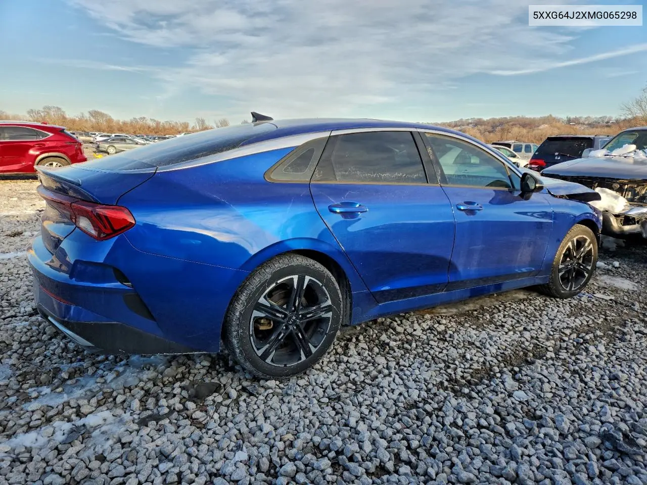 5XXG64J2XMG065298 2021 Kia K5 Gt Line