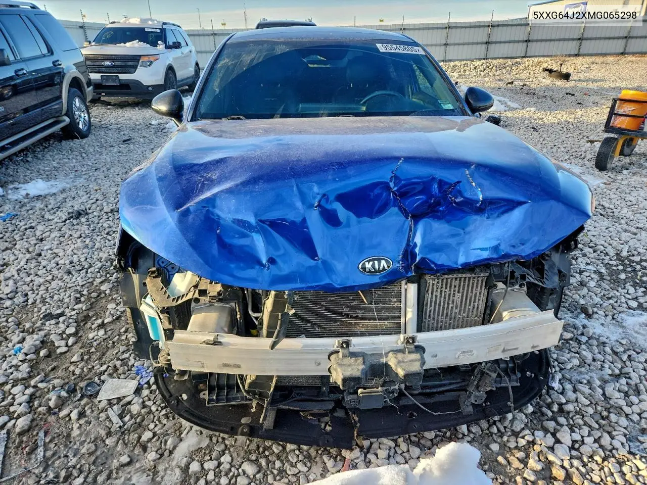 5XXG64J2XMG065298 2021 Kia K5 Gt Line