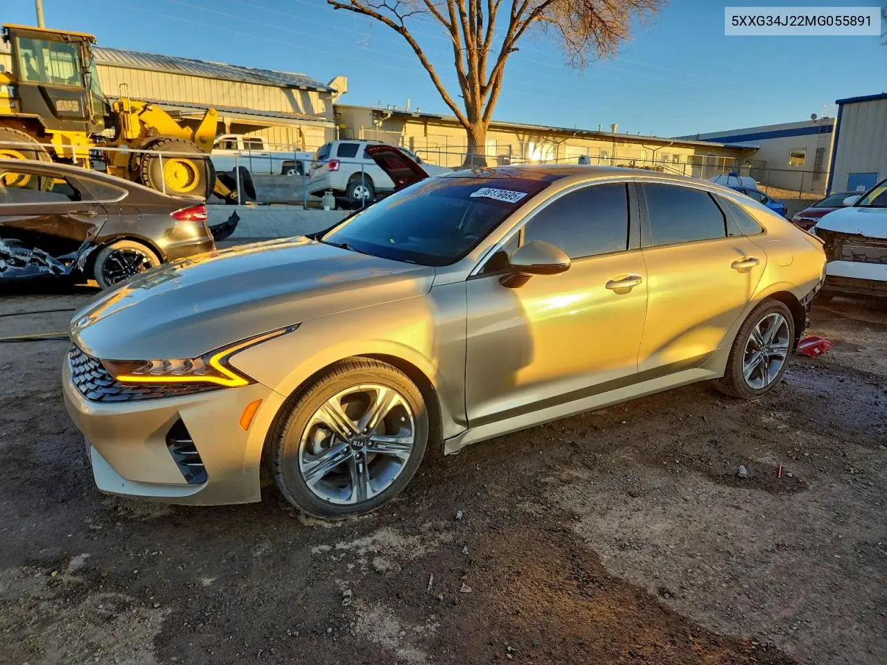5XXG34J22MG055891 2021 Kia K5 Ex