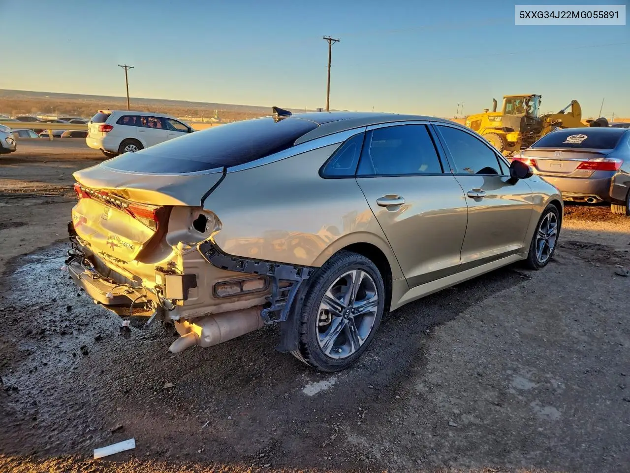 5XXG34J22MG055891 2021 Kia K5 Ex