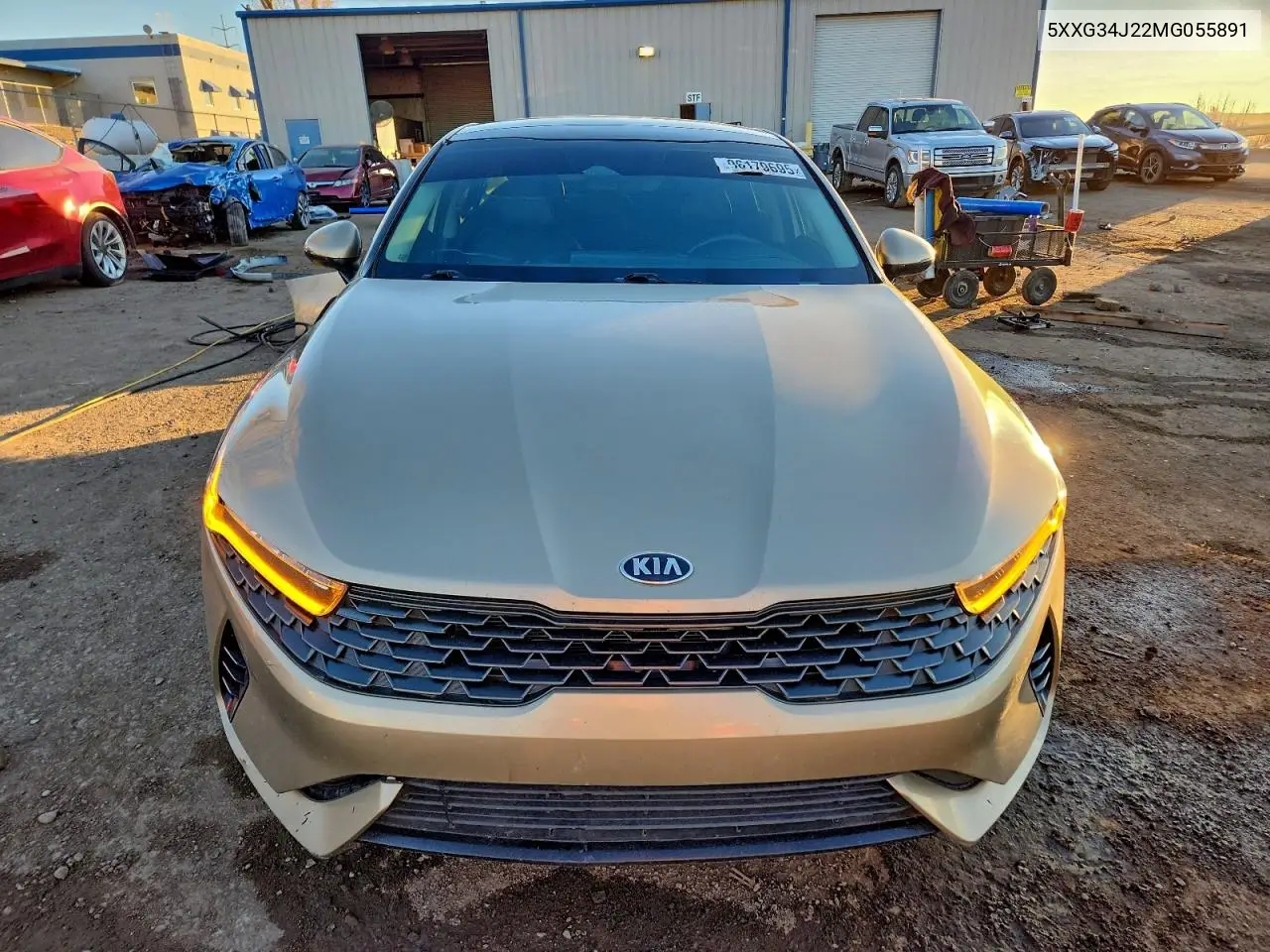 5XXG34J22MG055891 2021 Kia K5 Ex