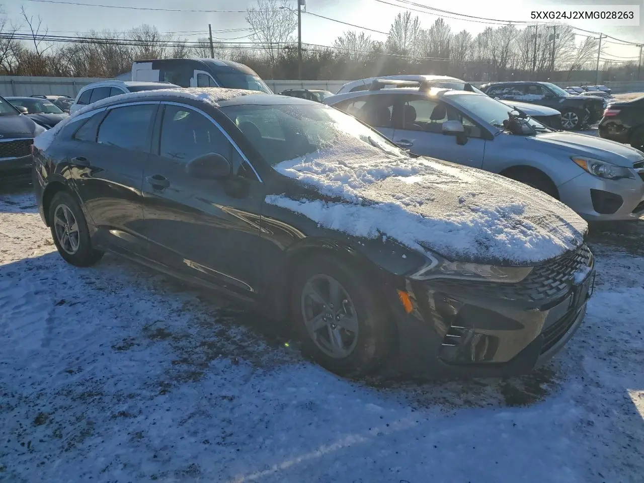 5XXG24J2XMG028263 2021 Kia K5 Lx