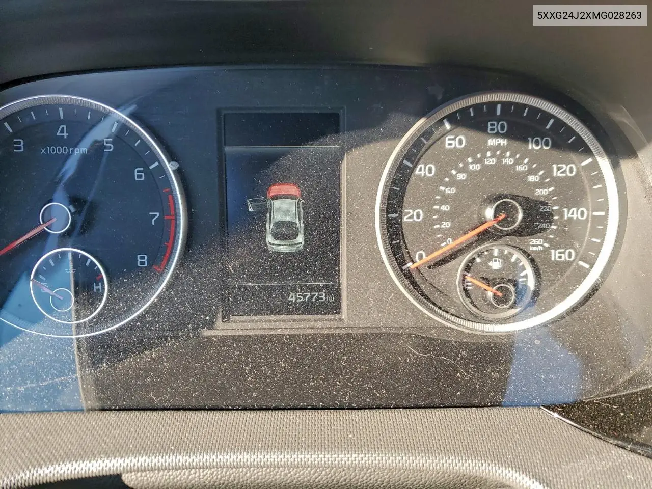 5XXG24J2XMG028263 2021 Kia K5 Lx