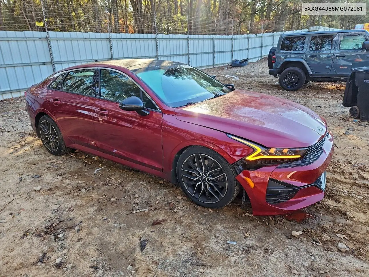 5XXG44J86MG072081 2021 Kia K5 Gt