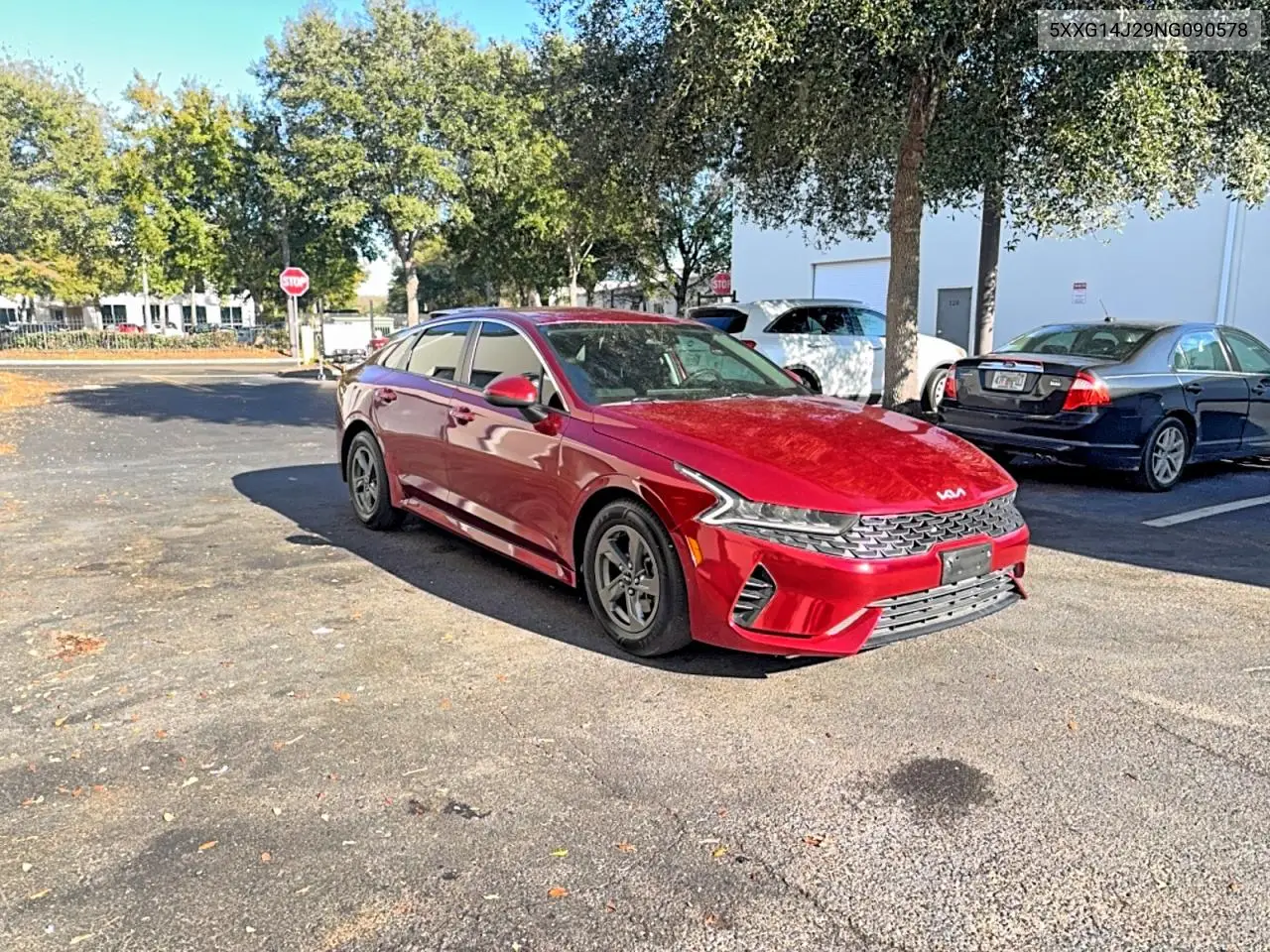 5XXG14J29NG090578 2022 Kia K5 Lxs