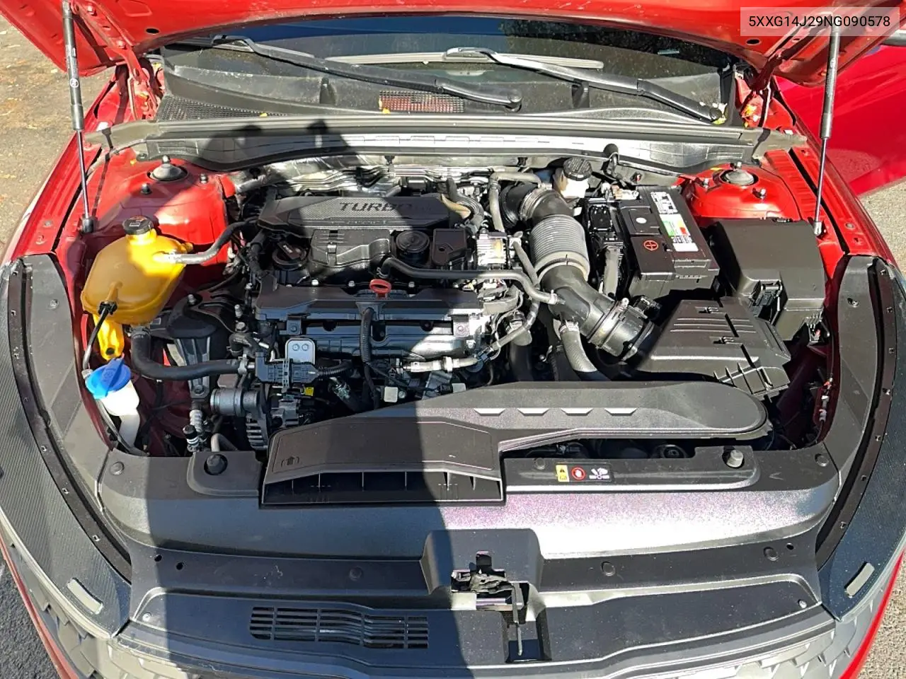 5XXG14J29NG090578 2022 Kia K5 Lxs