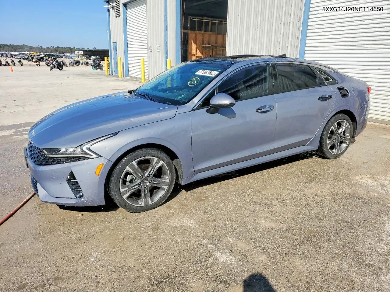 5XXG34J20NG114650 2022 Kia K5 Ex
