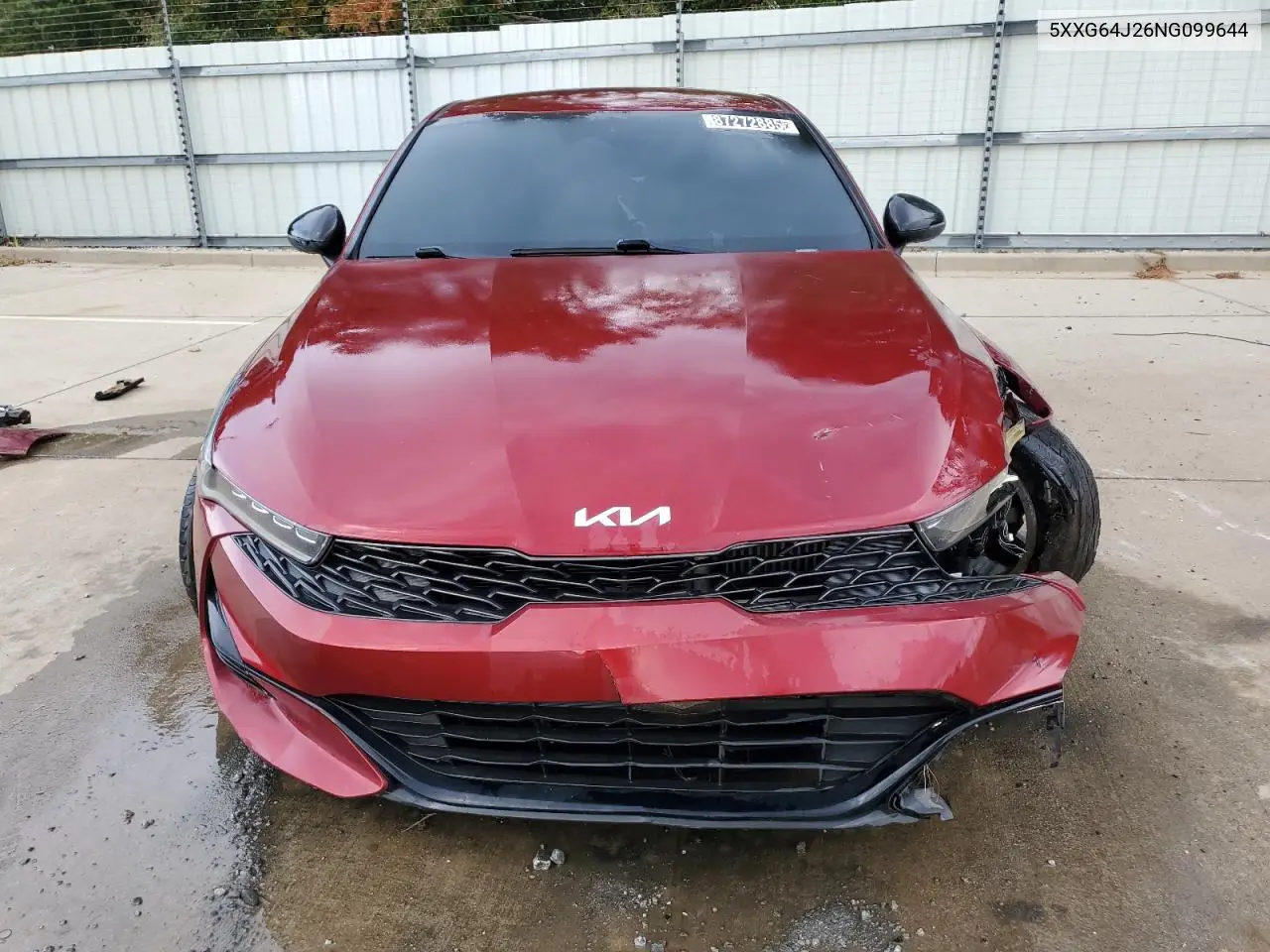 5XXG64J26NG099644 2022 Kia K5 Gt Line