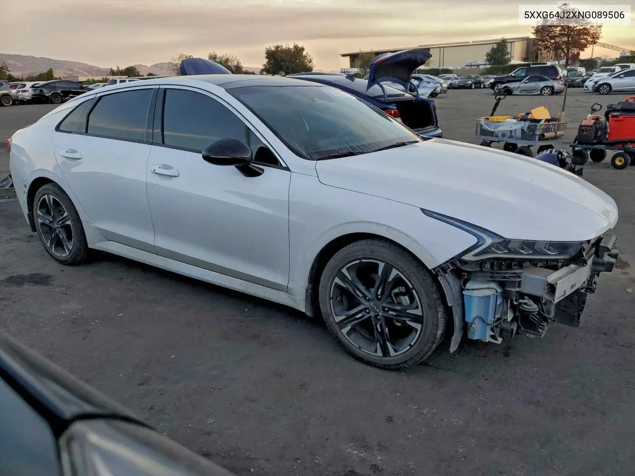 5XXG64J2XNG089506 2022 Kia K5 Gt Line